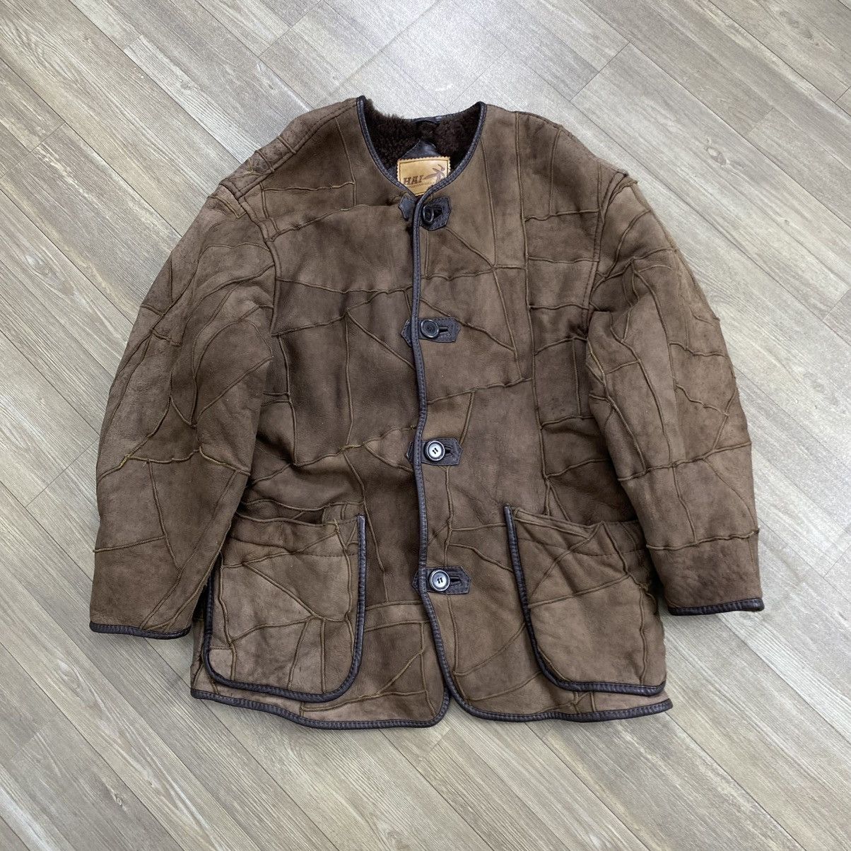 Hai Sporting Gear 1990s Hai Sporting Gear Issey Miyake Sheepskin Winter Jacket Size US L / EU 52-54 / 3 - 1 Thumbnail