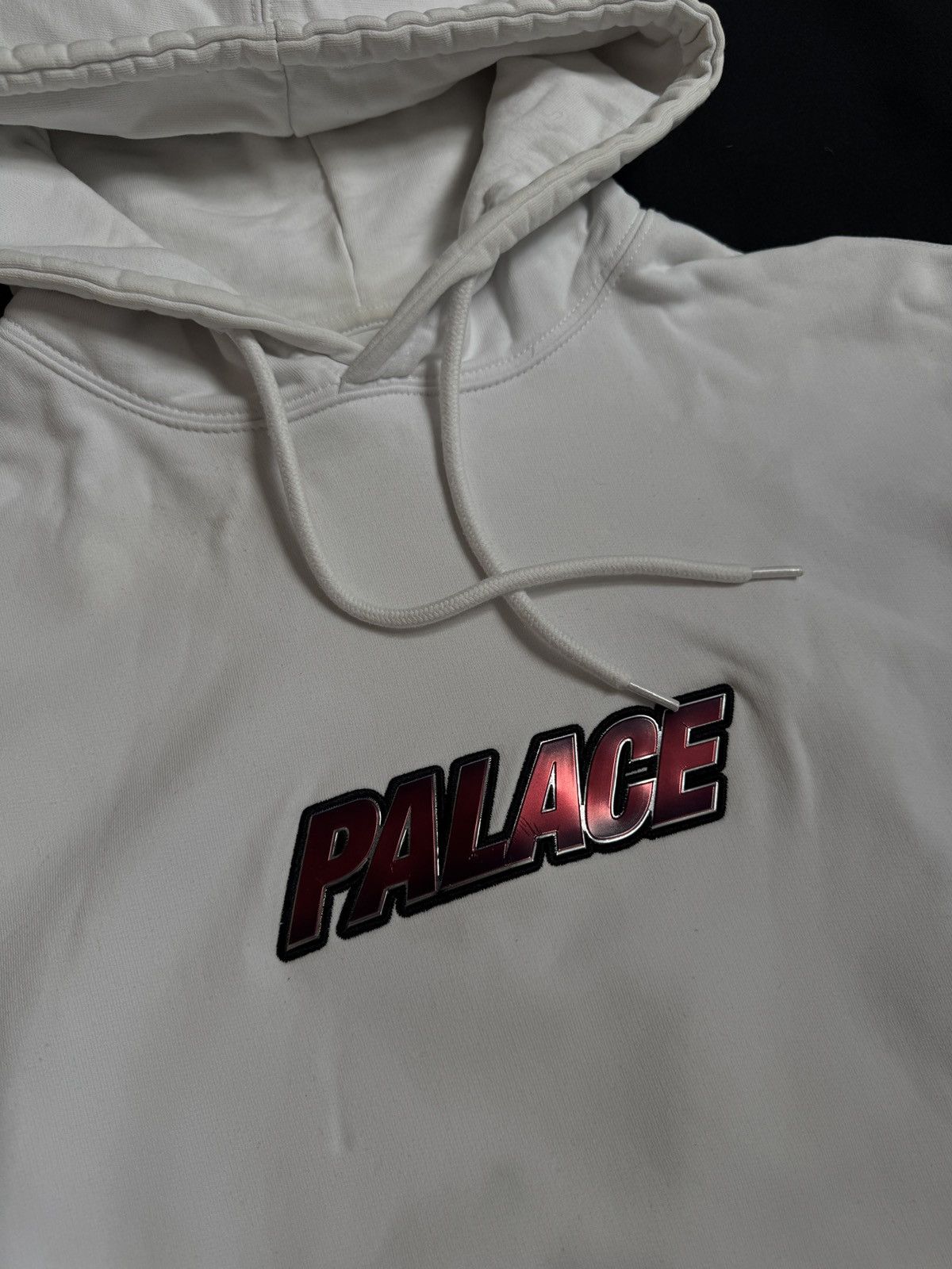 Palace Palace Logo White Hoodie Size US XL / EU 56 / 4 - 2 Thumbnail