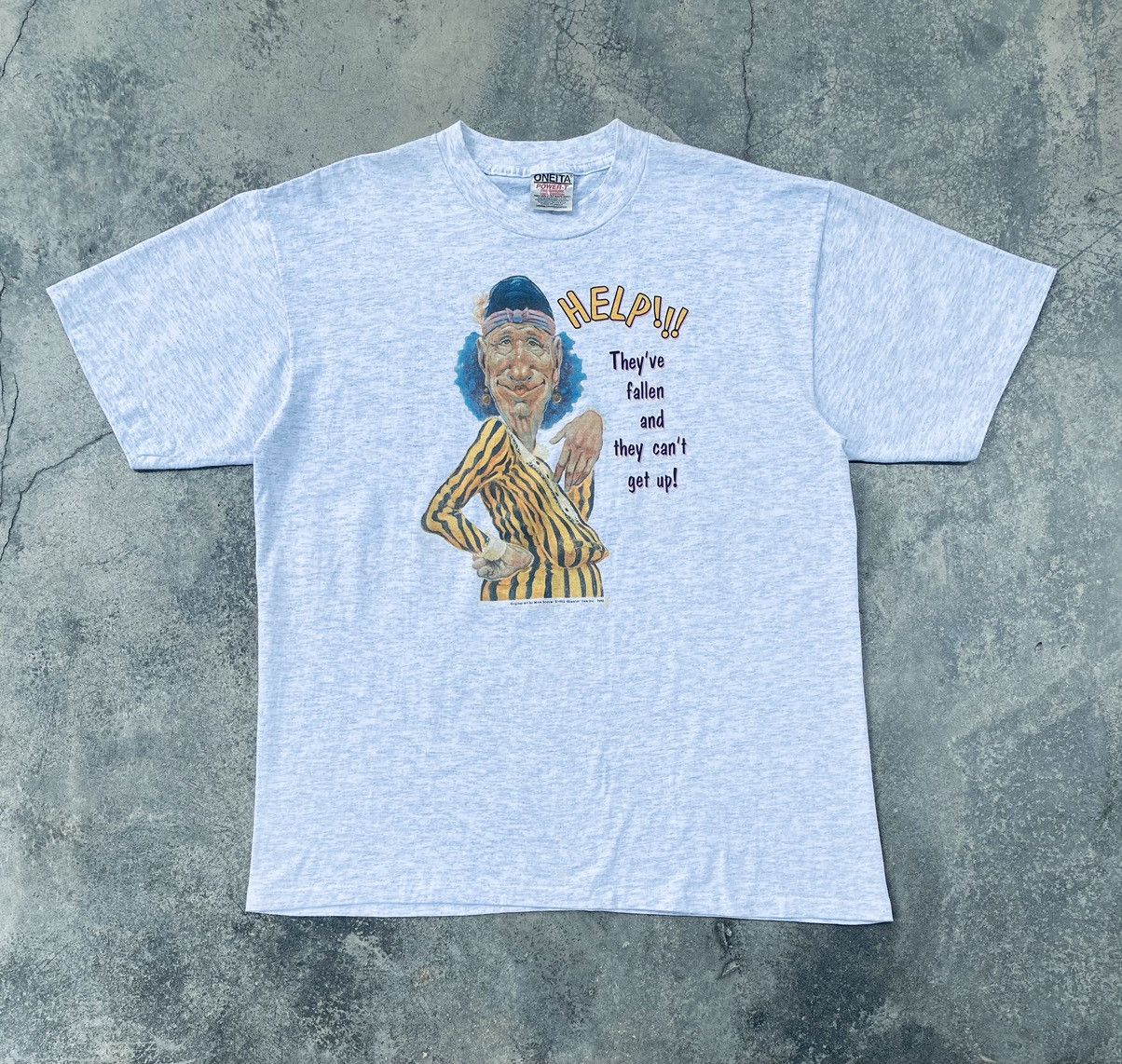 Vintage Vintage 90s Art Mike Scover Rare Tees Size US L / EU 52-54 / 3 - 1 Thumbnail