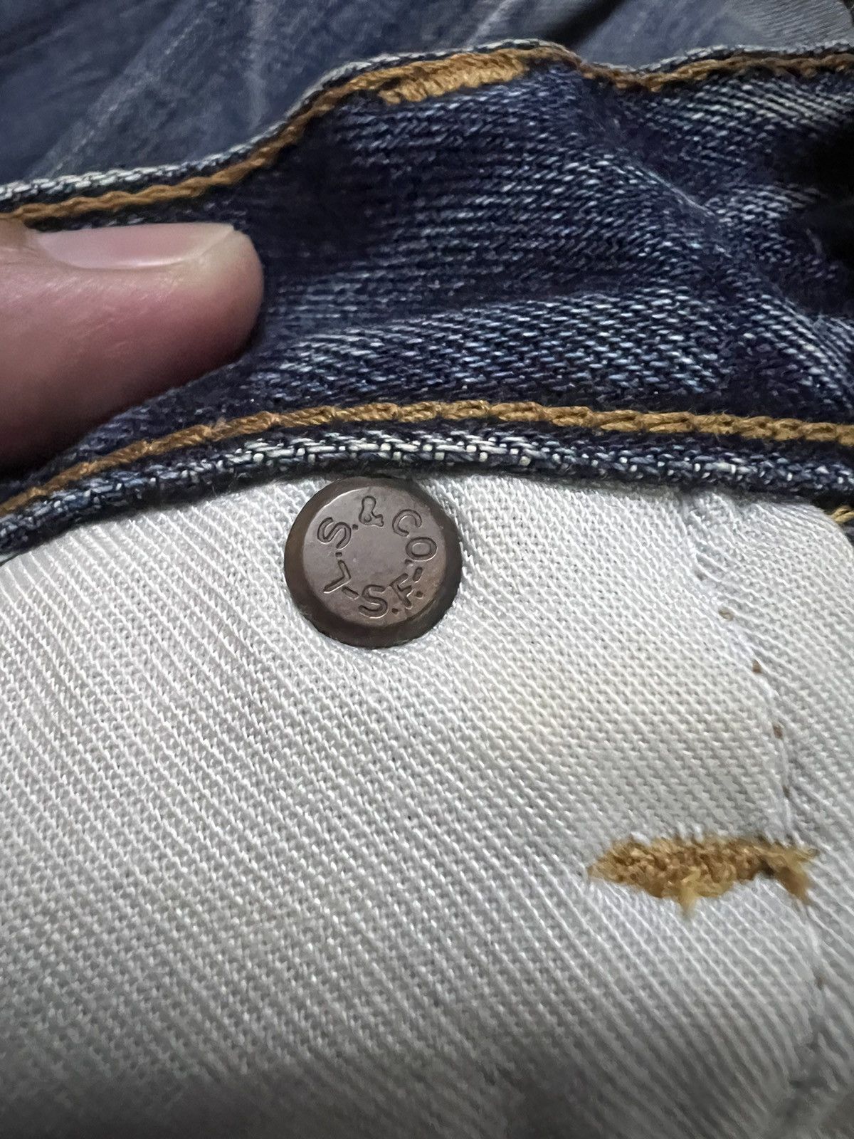 Levi's × Levi's Vintage Clothing VINTAGE LEVIS 505 DISTRESSED JEANS Size US 28 / EU 44 - 9 Thumbnail