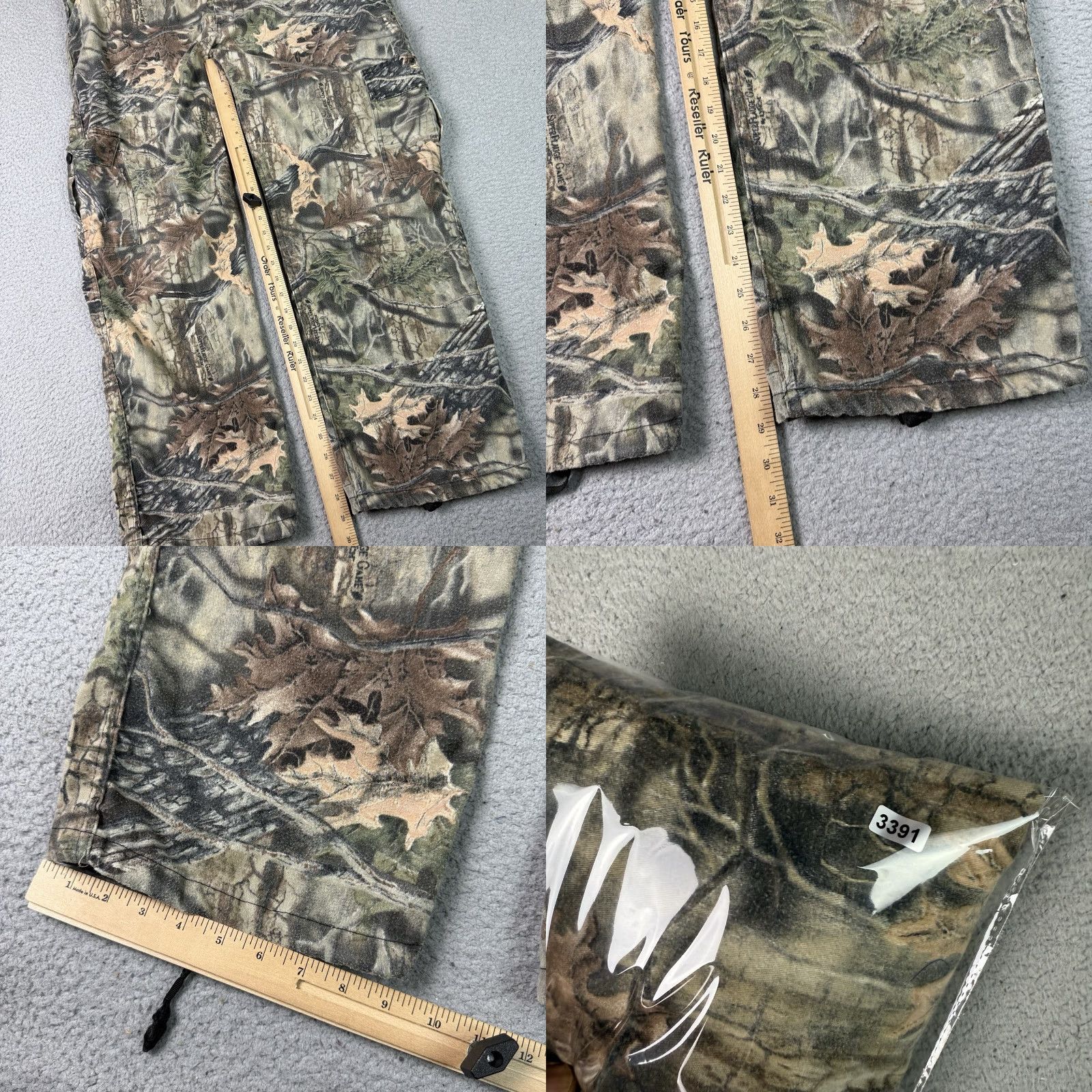 Vintage VINTAGE Lynch Trebark Camo Pants Mens XL Brown Adjustable Superflauge Cargo Size US 36 / EU 52 - 9 Thumbnail