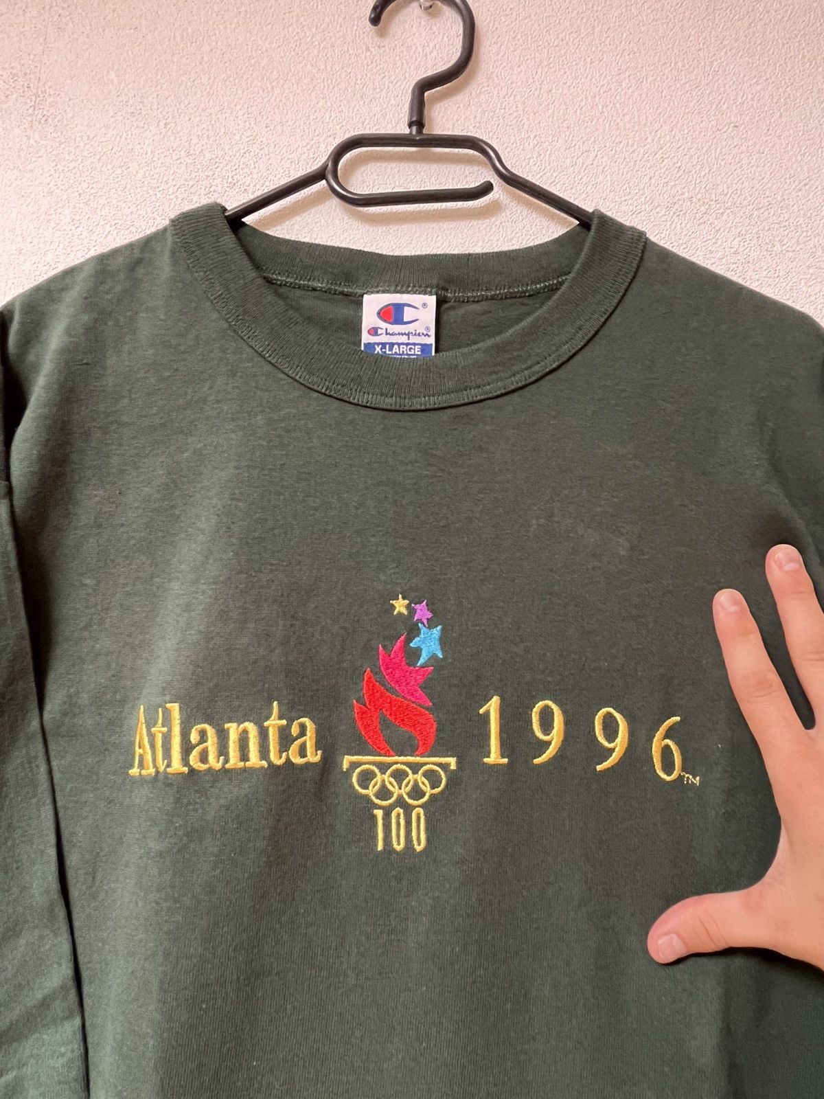 Champion Champion X atlanta Olympics games 1996 Size US XL / EU 56 / 4 - 3 Thumbnail