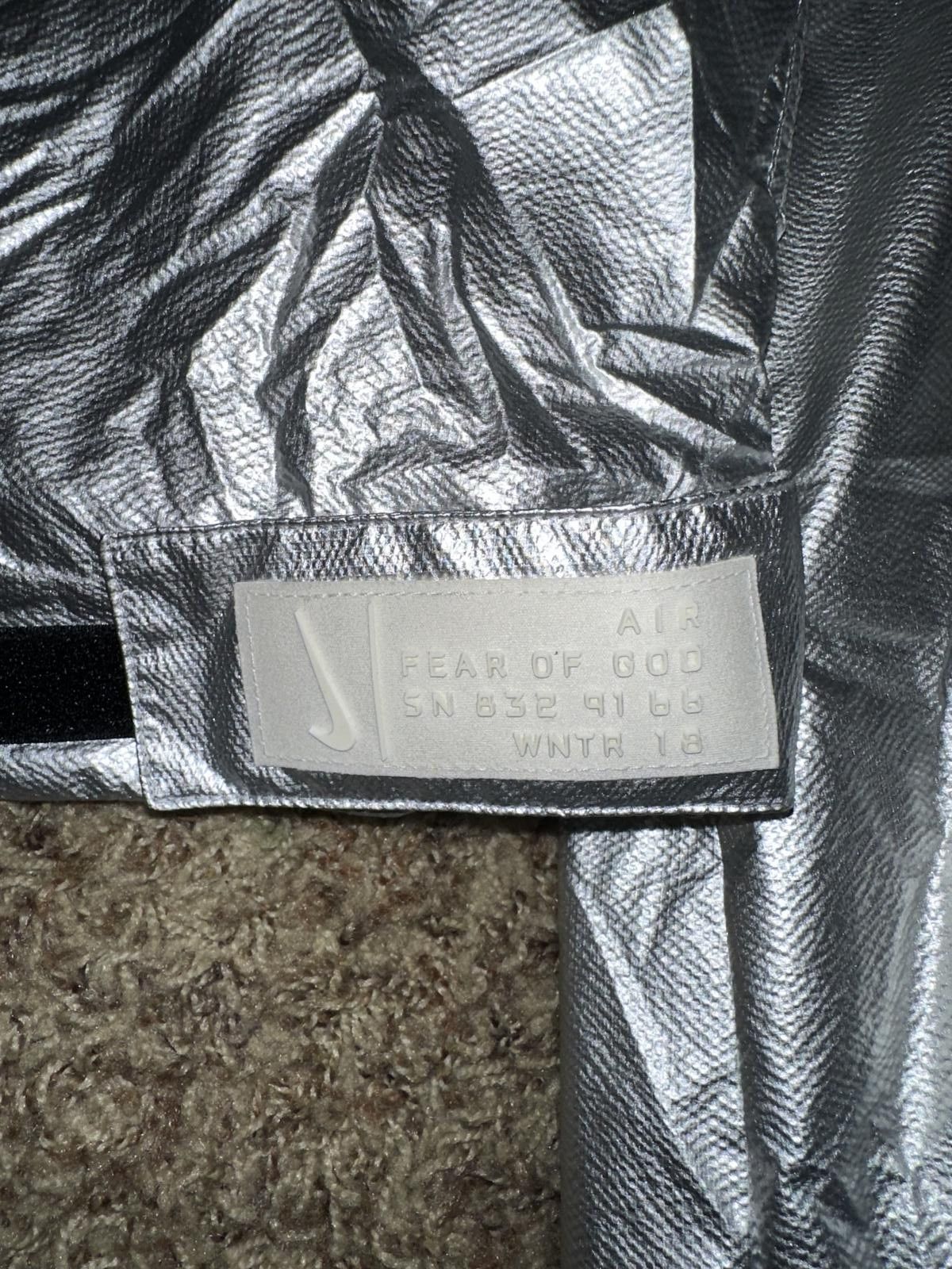 Nike Nike Men’s Fear of God Parka Jacket Metalic Silver Size US S / EU 44-46 / 1 - 2 Thumbnail