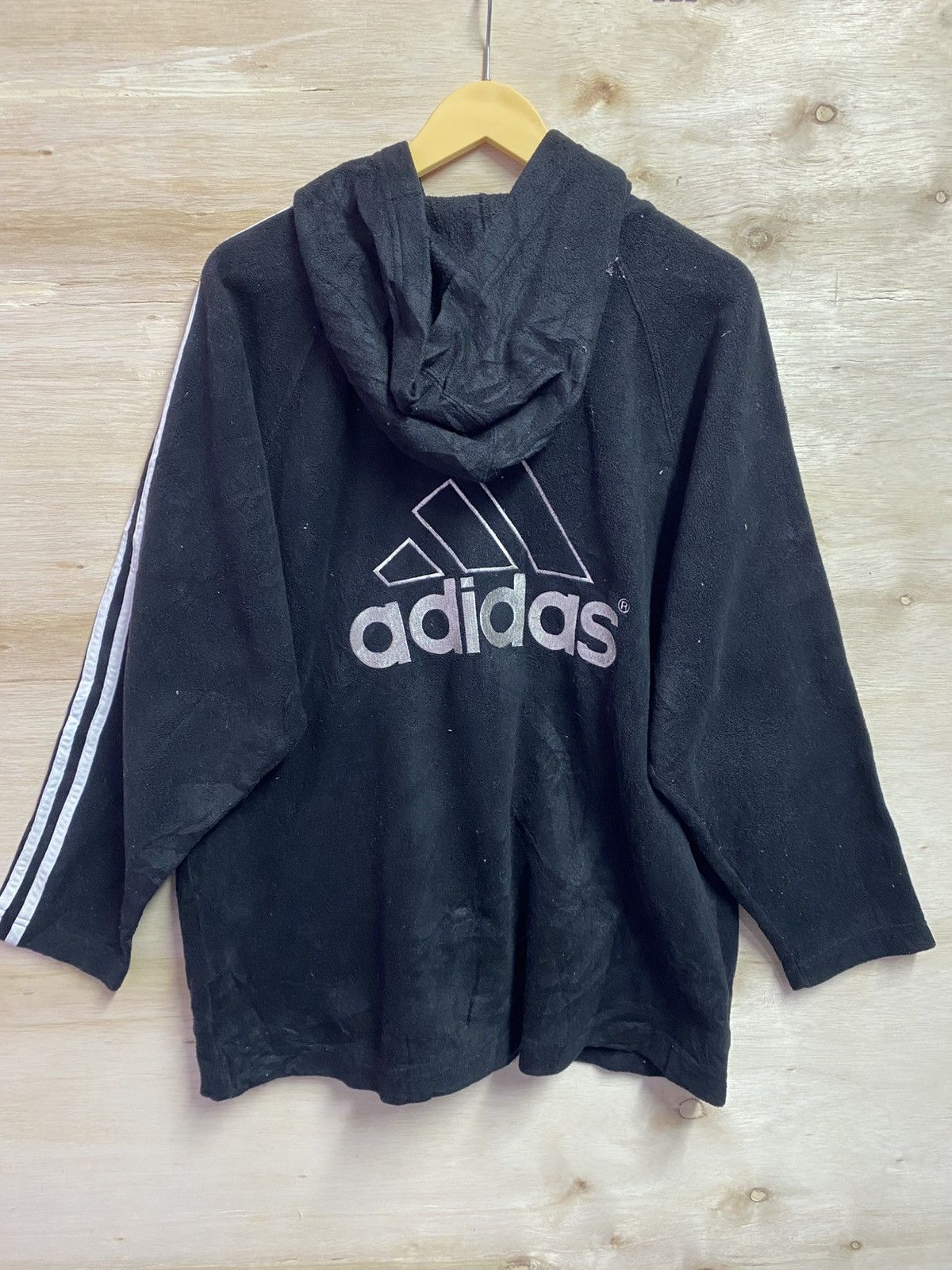 Adidas Vintage Adidas fleece jacket Size US XL / EU 56 / 4 - 7 Thumbnail