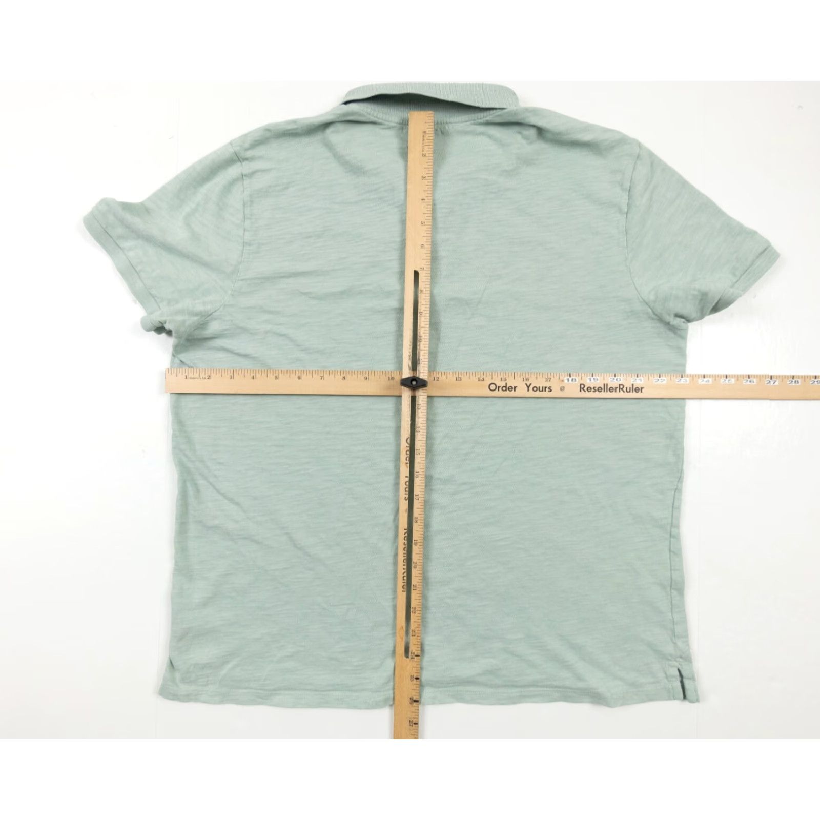 Vince Vince Polo Shirt Adult XL Green Short Sleeve Knit Cotton Preppy Mens Size US XL / EU 56 / 4 - 5 Thumbnail