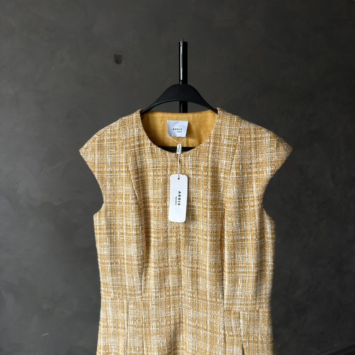 Akris Akris Punto Tweed Sheath Sleeveless Dress Size L / US 10 / IT 46 - 2 Thumbnail