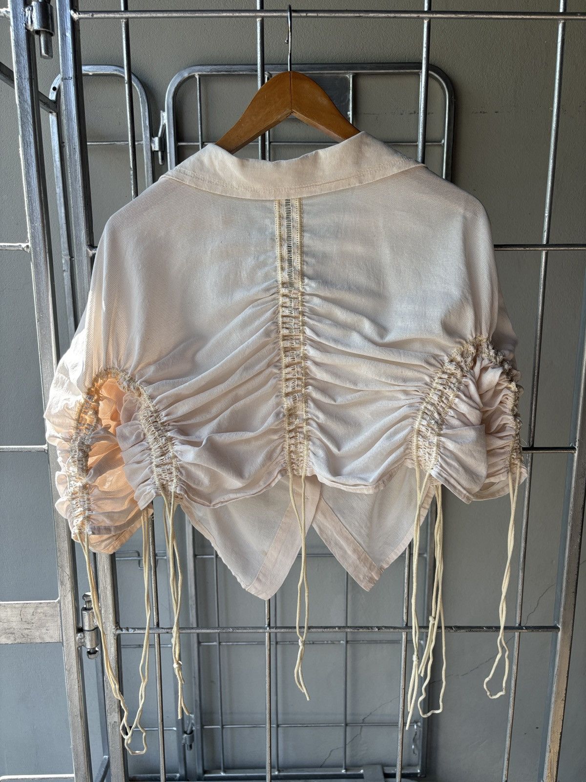 Issey Miyake ISSEY MIYAKE anatomical pucker blouse Size XS / US 0-2 / IT 36-38 - 8 Thumbnail