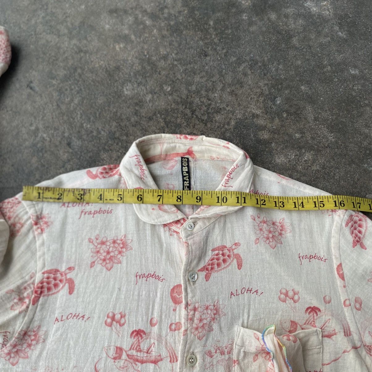 Frapbois Frapbois Issey Miyake Aloha Print Unique Ruffled Pocket Size XS / US 0-2 / IT 36-38 - 21 Thumbnail