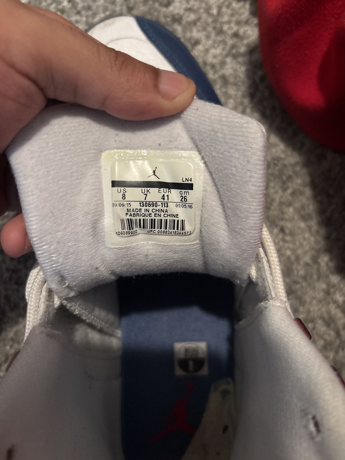 Jordan Brand × Nike French blue retro 12s Size US 8 / EU 41 - 8 Thumbnail