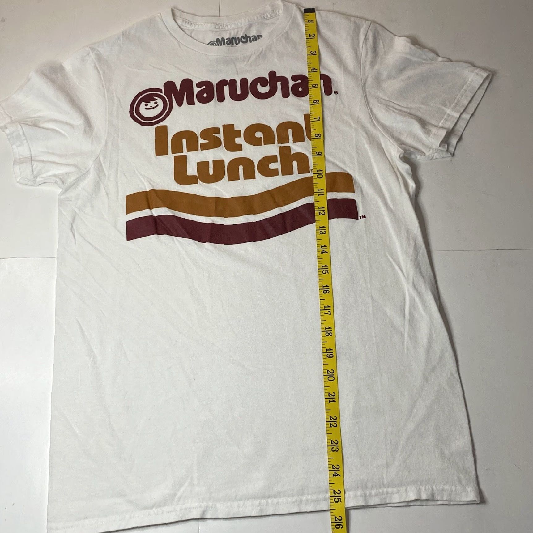 Vintage MARUCHAN Ramen Noodle Instant Lunch Logo T-Shirt White Womens Size SM Size S / US 4 / IT 40 - 7 Thumbnail