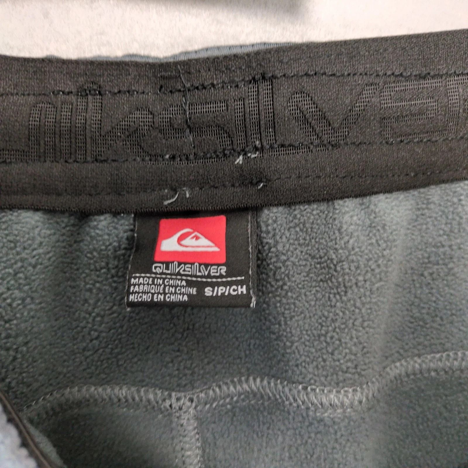 Quiksilver Quiksilver Gray Fleece Lined Jogger Sweatpants Men's S Zip Size US 30 / EU 46 - 3 Thumbnail