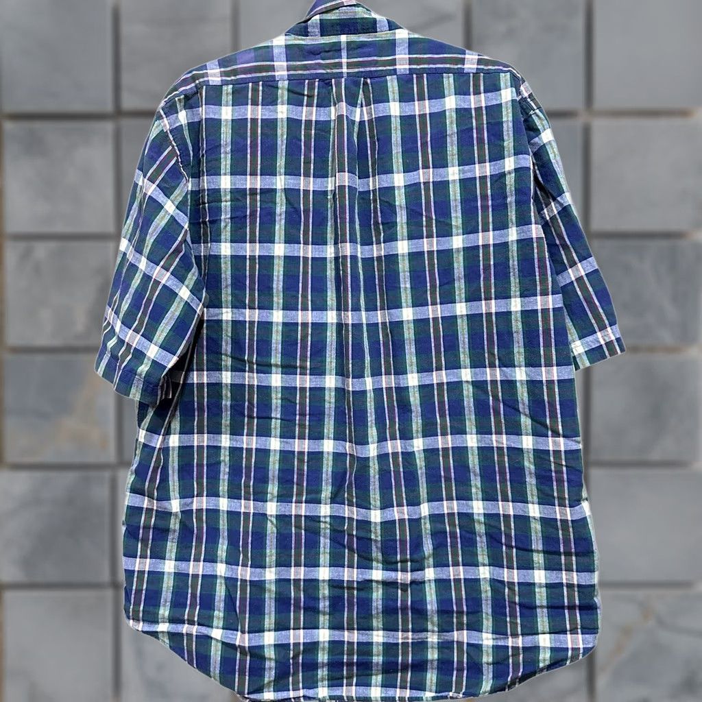 hunt club dress shirts Hunt Club Shirt Mens L Blue Green White Plaid Button-Up Short Sleeve Preppy Shirt Mens L Blue Green White Plaid Button-Up Short Sleeve Preppy Chest:36 Plaid shirt Ombrelily What type of dress