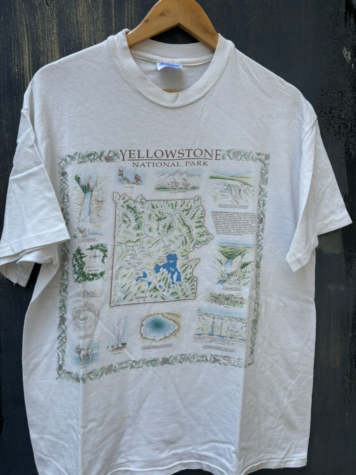 RARE! Vintage 90’s Art YellowStone