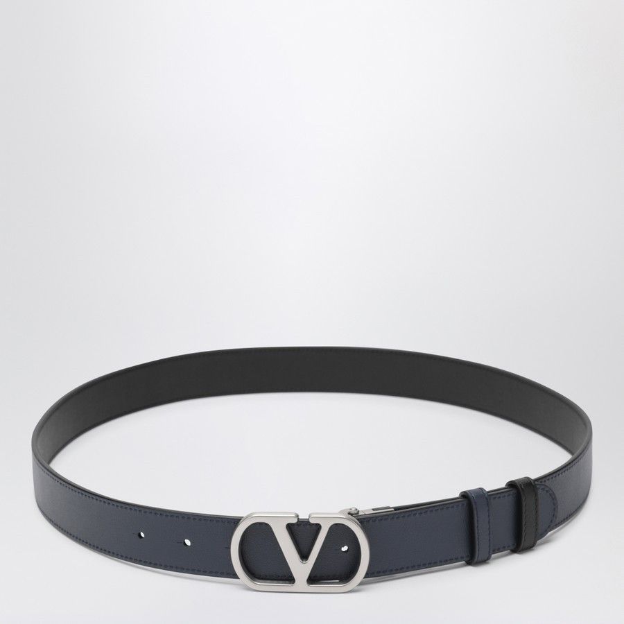 Valentino o1d2blof1025 Size: 105 / Reversible V Logo Signature Belt Size 42 - 3 Thumbnail