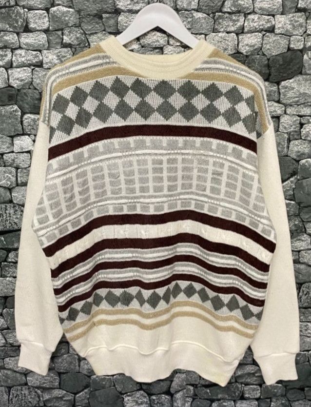 MCM Vintage MCM Paris Knitwear Sweatshirt Size US L / EU 52-54 / 3 - 1 Thumbnail