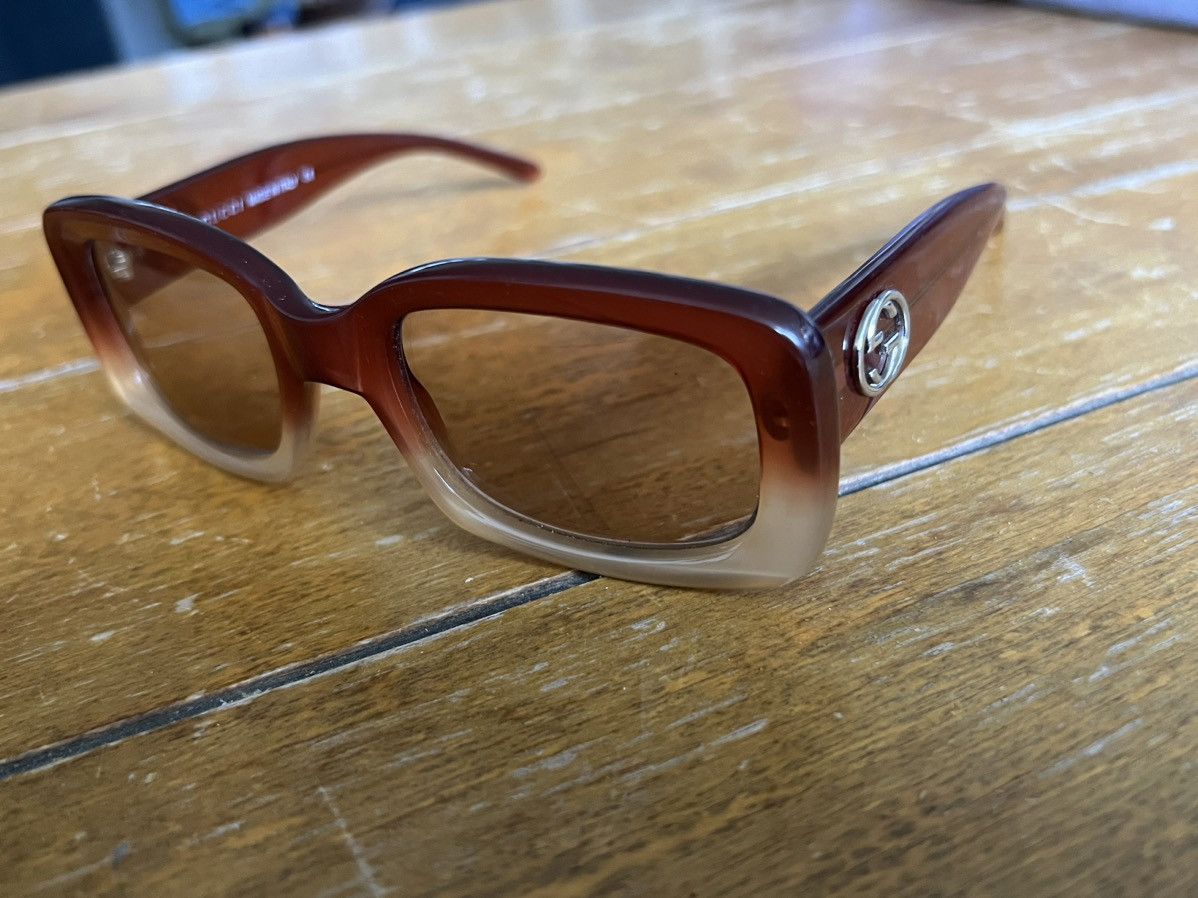 Gucci Gucci GG 2407/S orange gradient sunglasses Size ONE SIZE - 5 Thumbnail