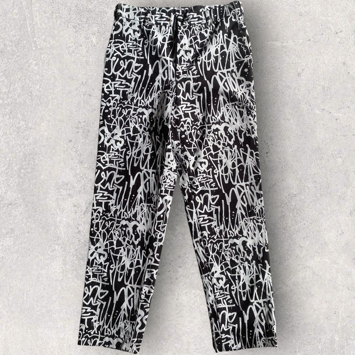 Comme des Garcons Black Comme Des Garcons Graffiti Pants Size US 31 - 1 Thumbnail