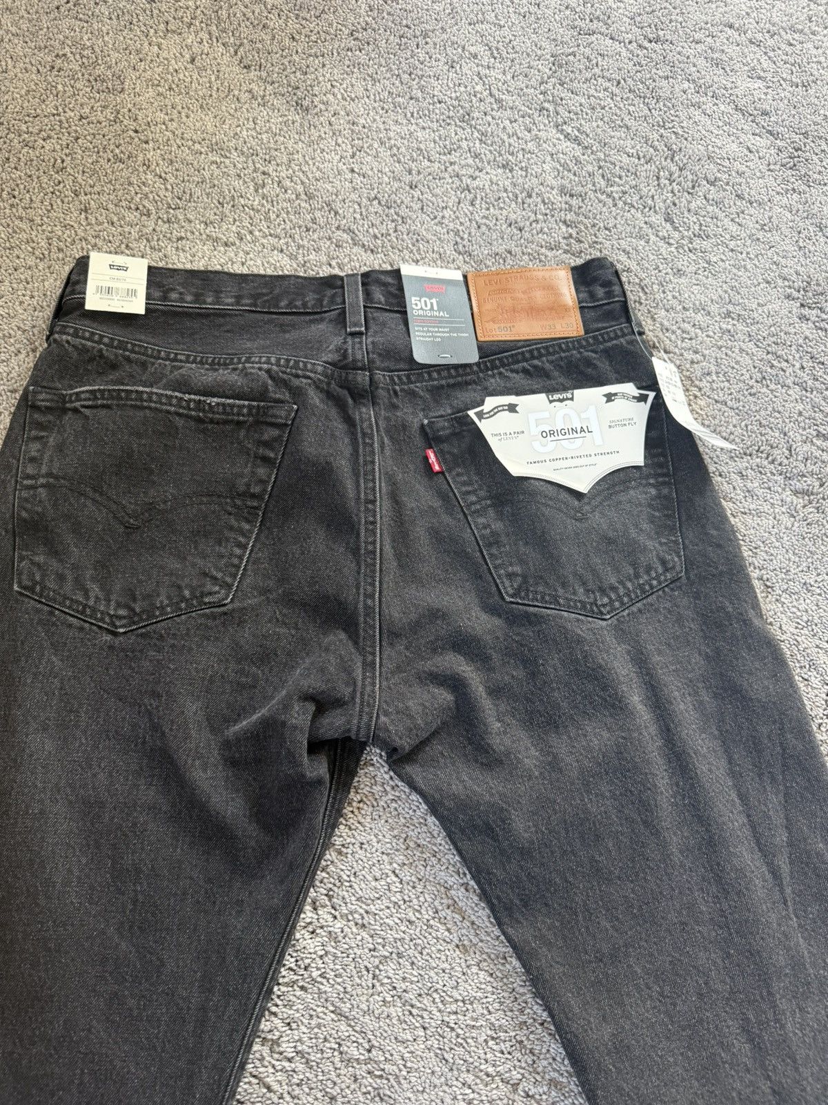 Edifice Japan × Levi's Levi’s x Edifice Black 501 Anniversary Denim Size US 33 - 4 Thumbnail