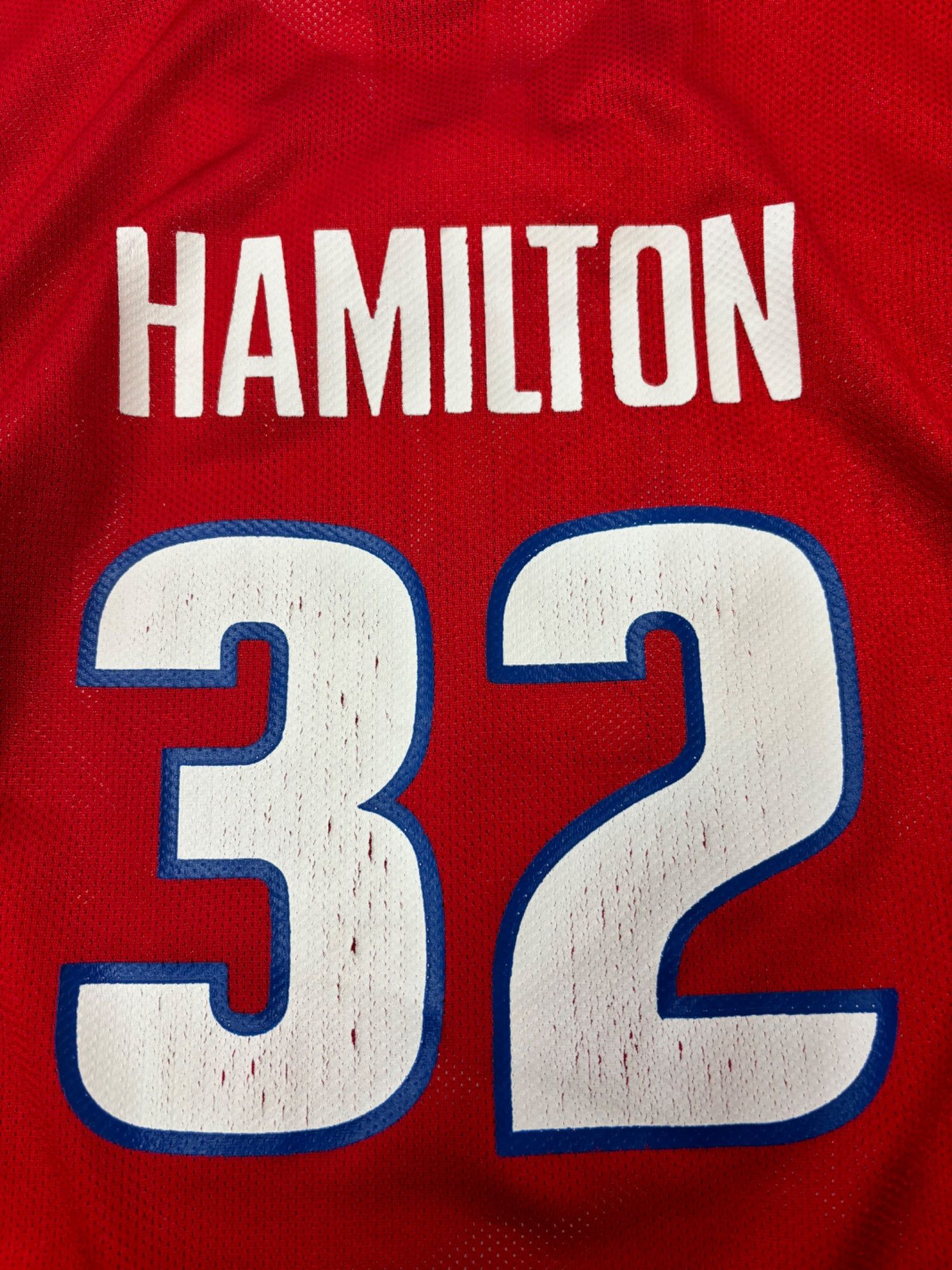 NBA L (Y) NBA Pistons Hamilton Jersey Size US S / EU 44-46 / 1 - 6 Thumbnail
