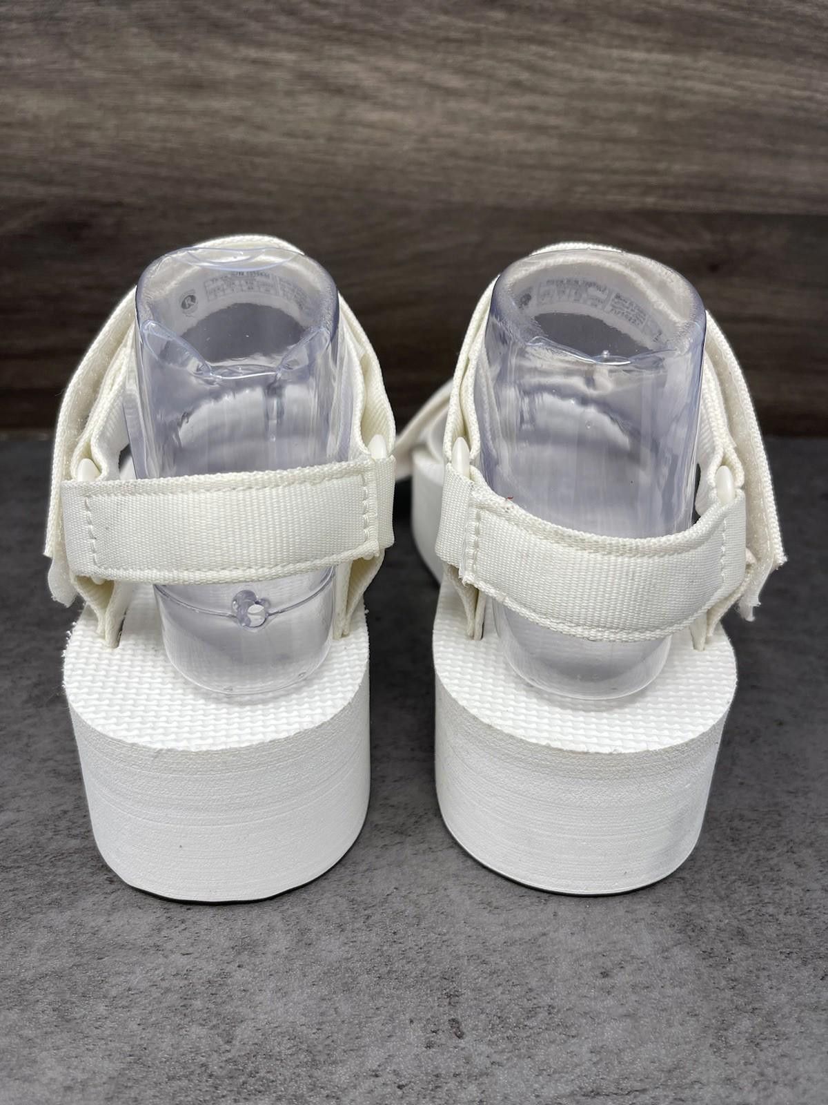 Teva TEVA Flatform Universal Sandals Womens Size 9 White Strap Size US 9 / IT 39 - 6 Thumbnail