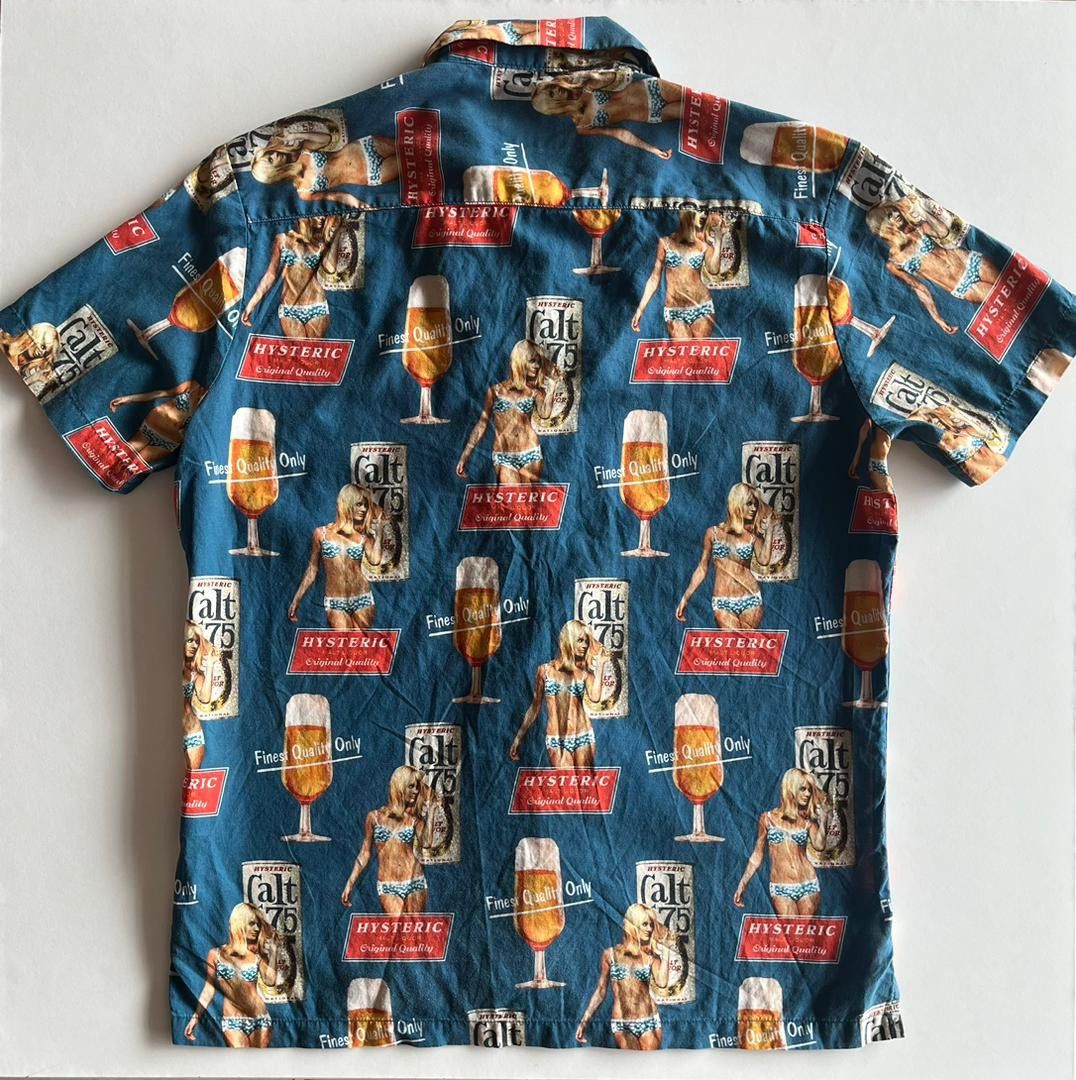 Hysteric Glamour Hawaii Short Sleeve Button Up