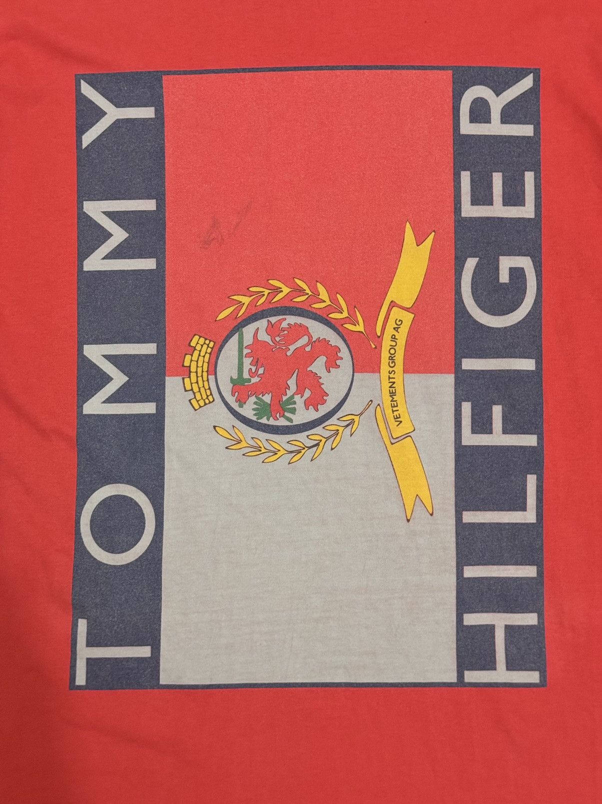 Vetements Vetements x Tommy Hilfiger Long Sleeve Red Size US XS / EU 42 / 0 - 8 Thumbnail