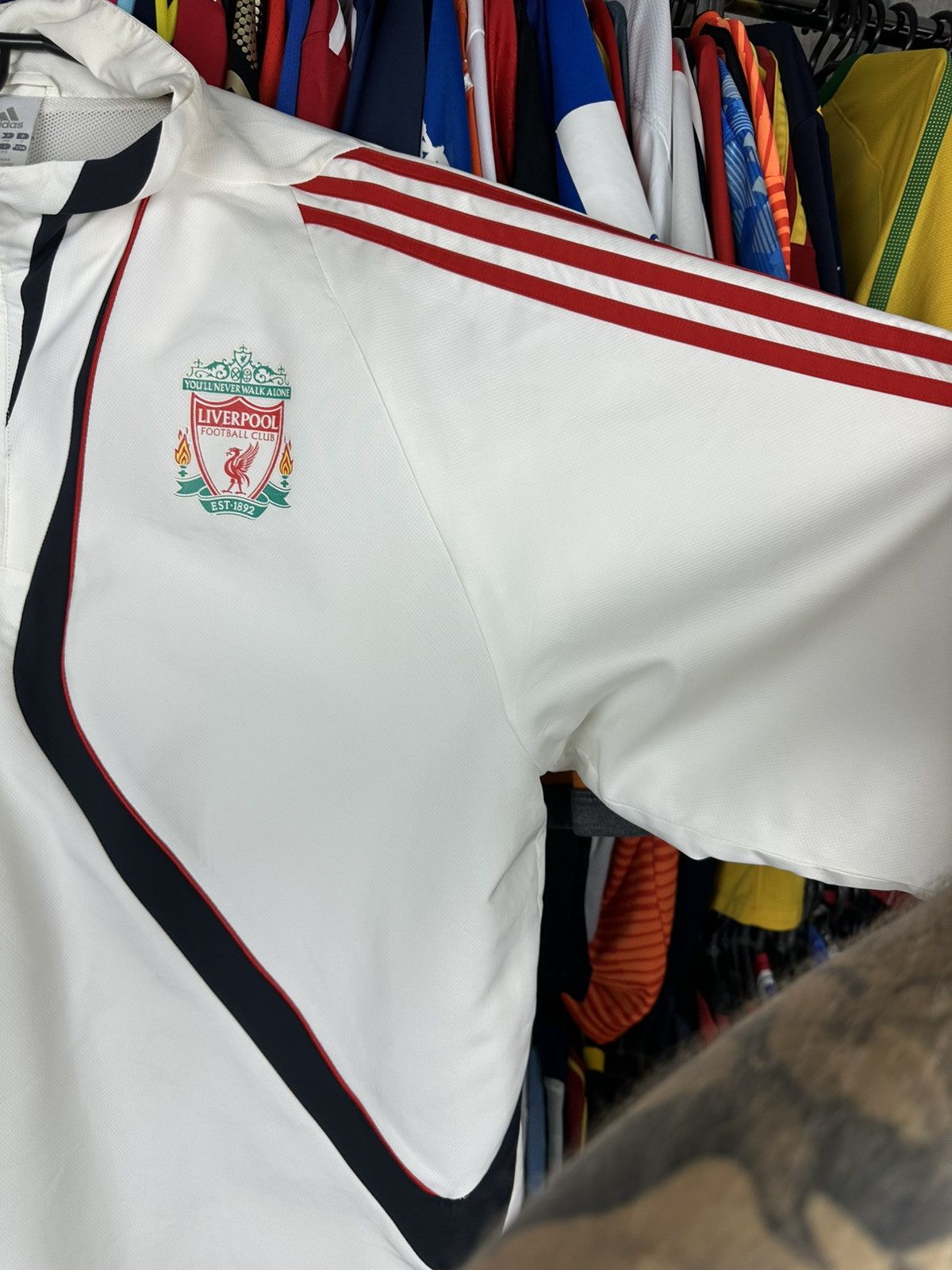 Adidas LIVERPOOL 2009 2010 TRAINING FOOTBALL SOCCER JACKET ADIDAS Size US XXL / EU 58 / 5 - 10 Thumbnail