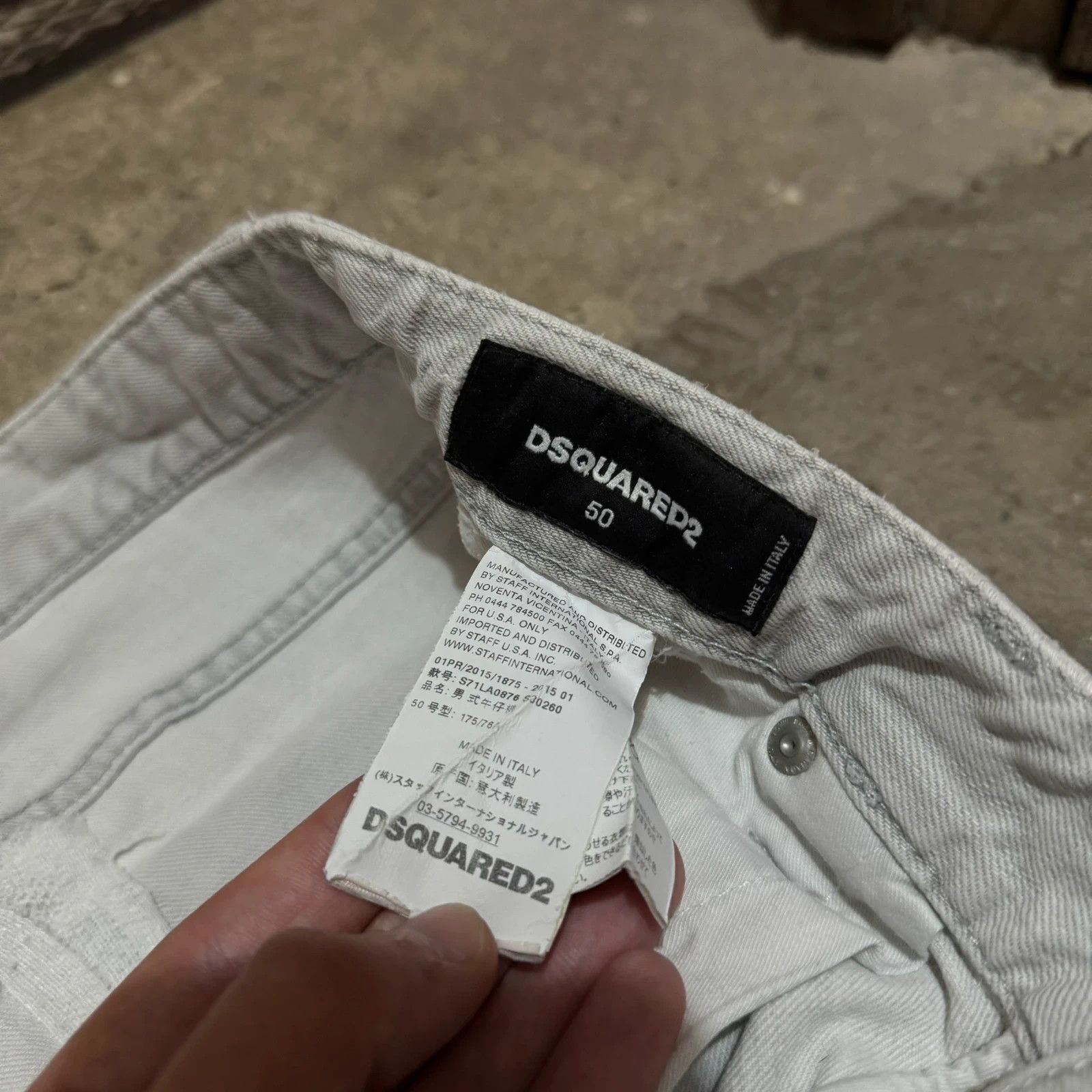 Dsquared2 Dsquared2 distressed paint splatter jeans Size US 32 / EU 48 - 9 Thumbnail