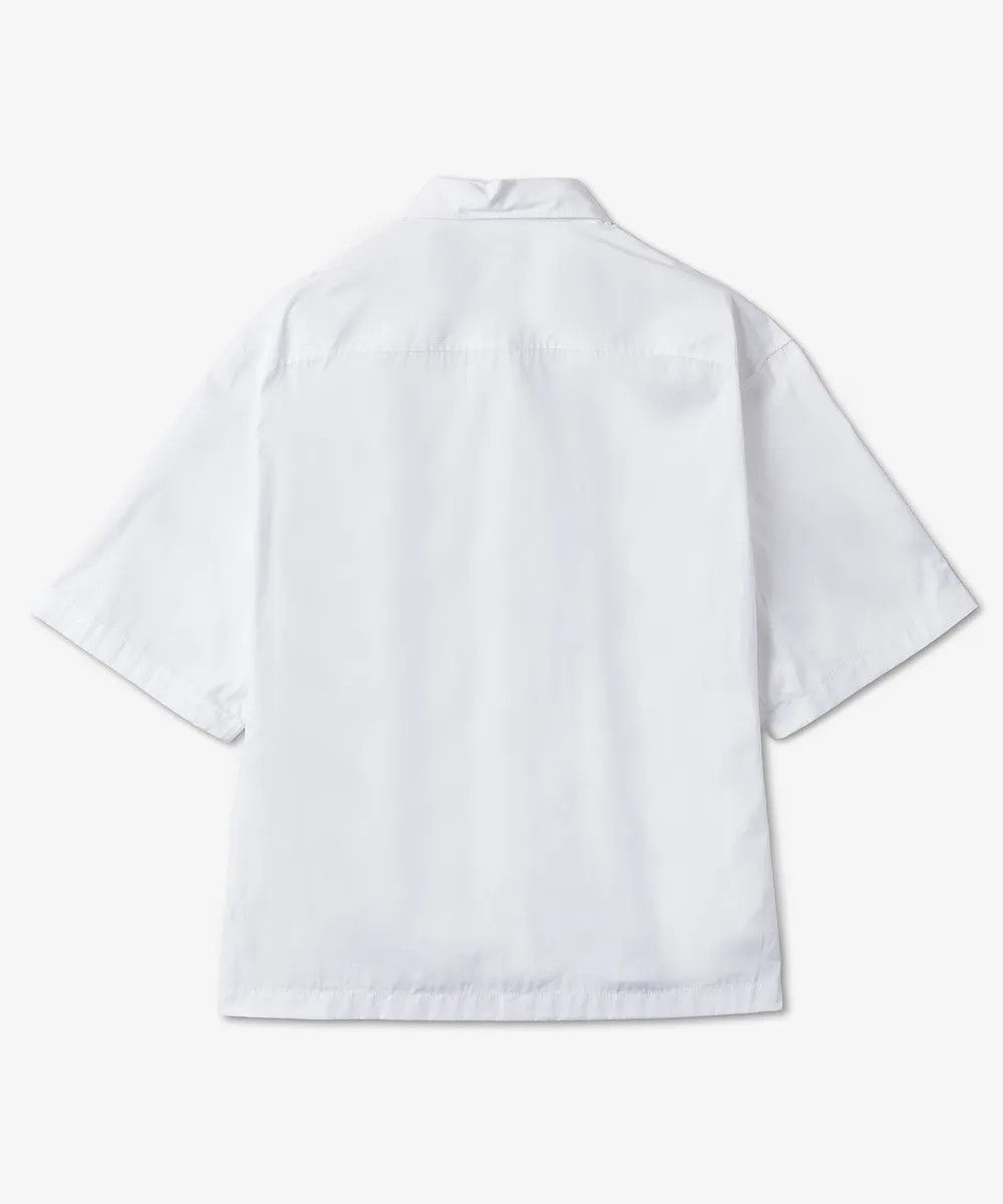Bottega Veneta o1n1vont0325 Classic Cotton Poplin Shirt in White Size US L / EU 52-54 / 3 - 2 Thumbnail