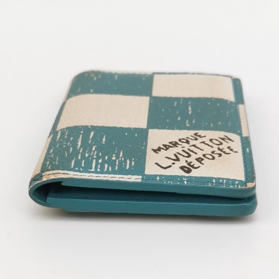 Louis Vuitton Louis Vuitton (LV) Cowhide Checkerboard Card Holder Chip Mo Size ONE SIZE - 1 Thumbnail