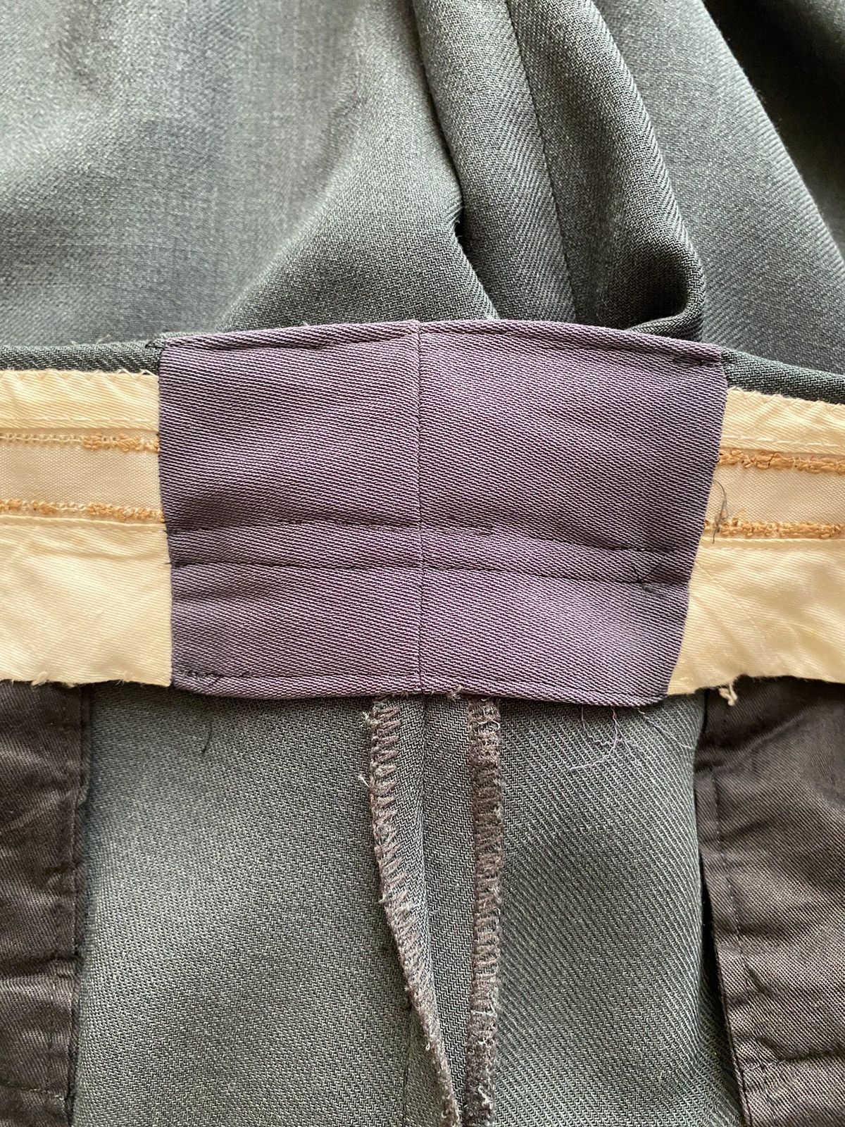 Giorgio Armani GIORGIO ARMANI Dark Green Formal Pants Size US 33 - 8 Thumbnail