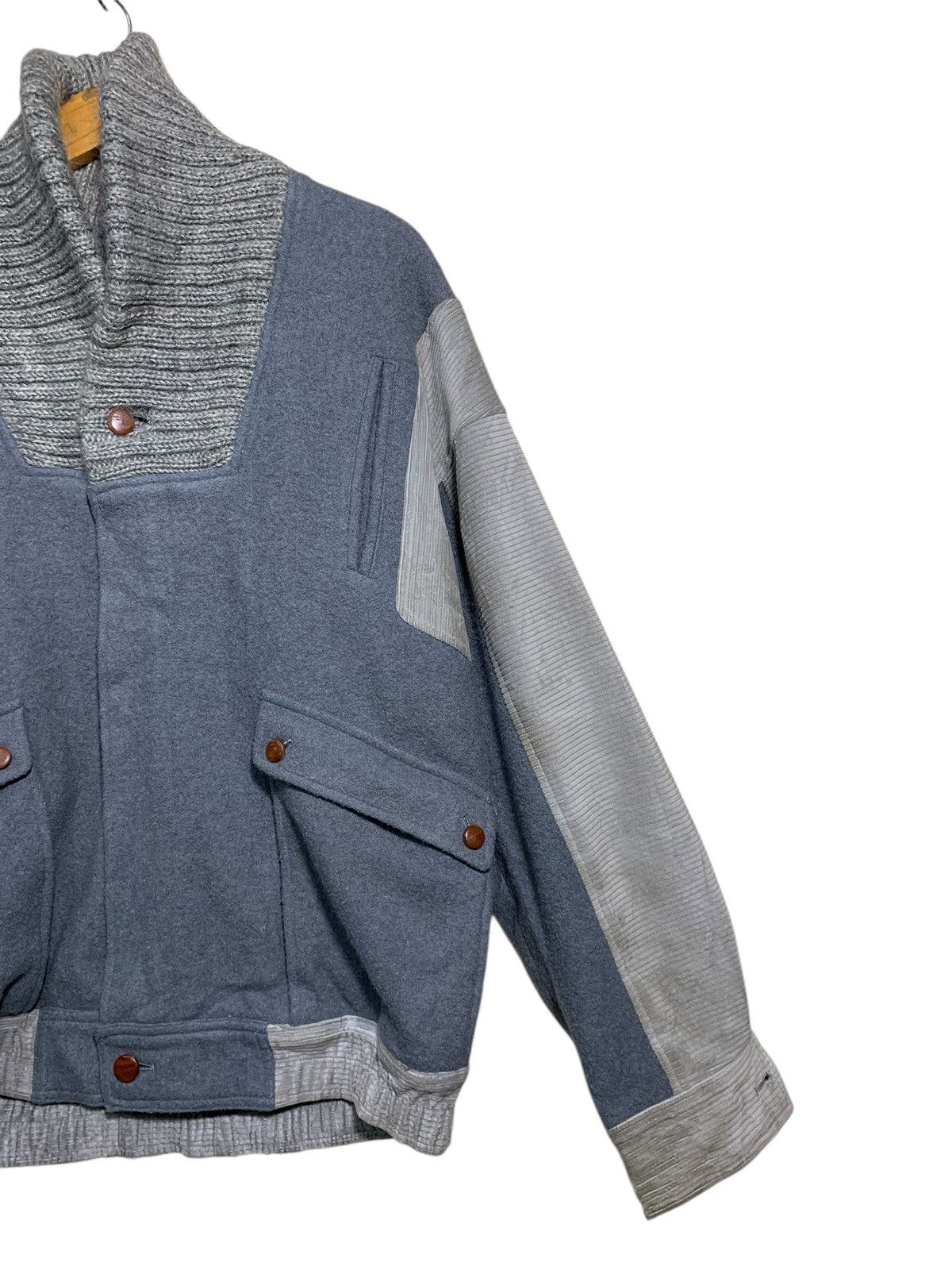 Courreges 🔥VTG 80s COURREGES WOOL BOMBER JACKETS Size US M / EU 48-50 / 2 - 3 Thumbnail