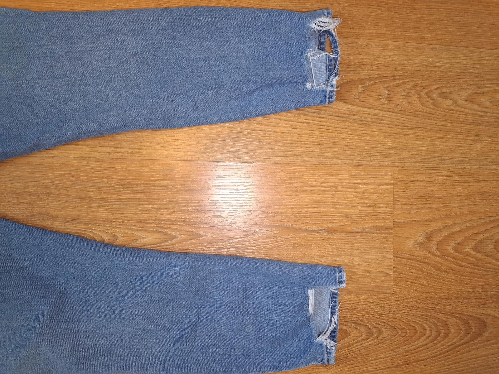 Abercrombie & Fitch DISTRESSED Y2K Abercrombie & Fitch Jeans Womens 10R Blue Size 32" / US 10 / IT 46 - 6 Thumbnail
