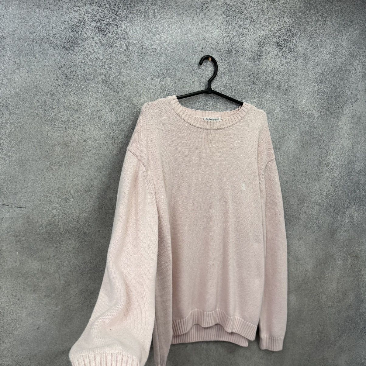 Yves Saint Laurent Yves Saint Lauren Sweater Knit Crewneck YSL Size US XL / EU 56 / 4 - 2 Thumbnail