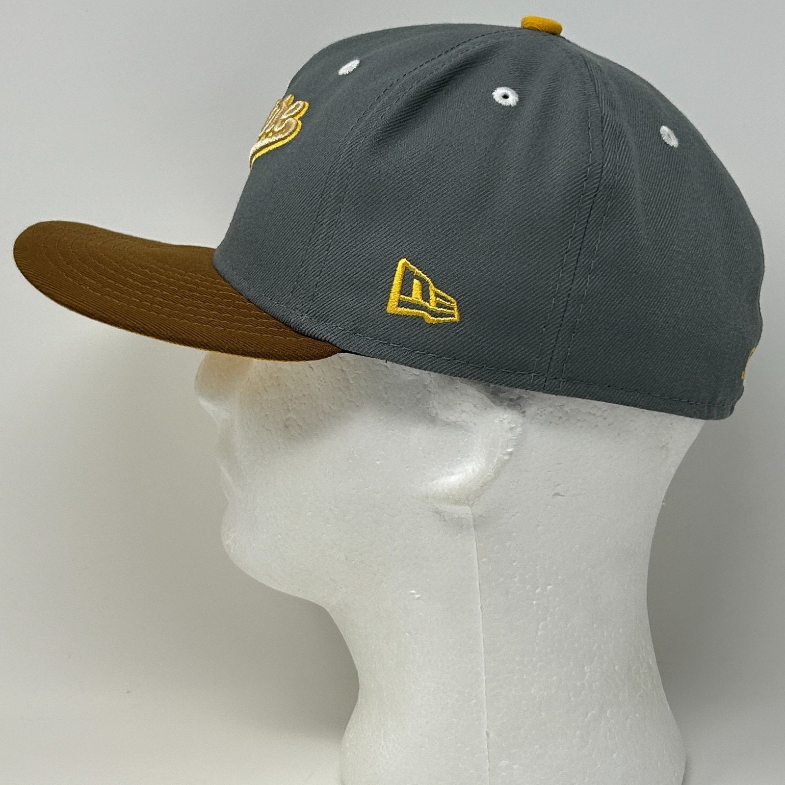 New Era Feature Hat Baseball Cap Spellout New Era 59Fifty 7 3/8 Size ONE SIZE - 8 Thumbnail