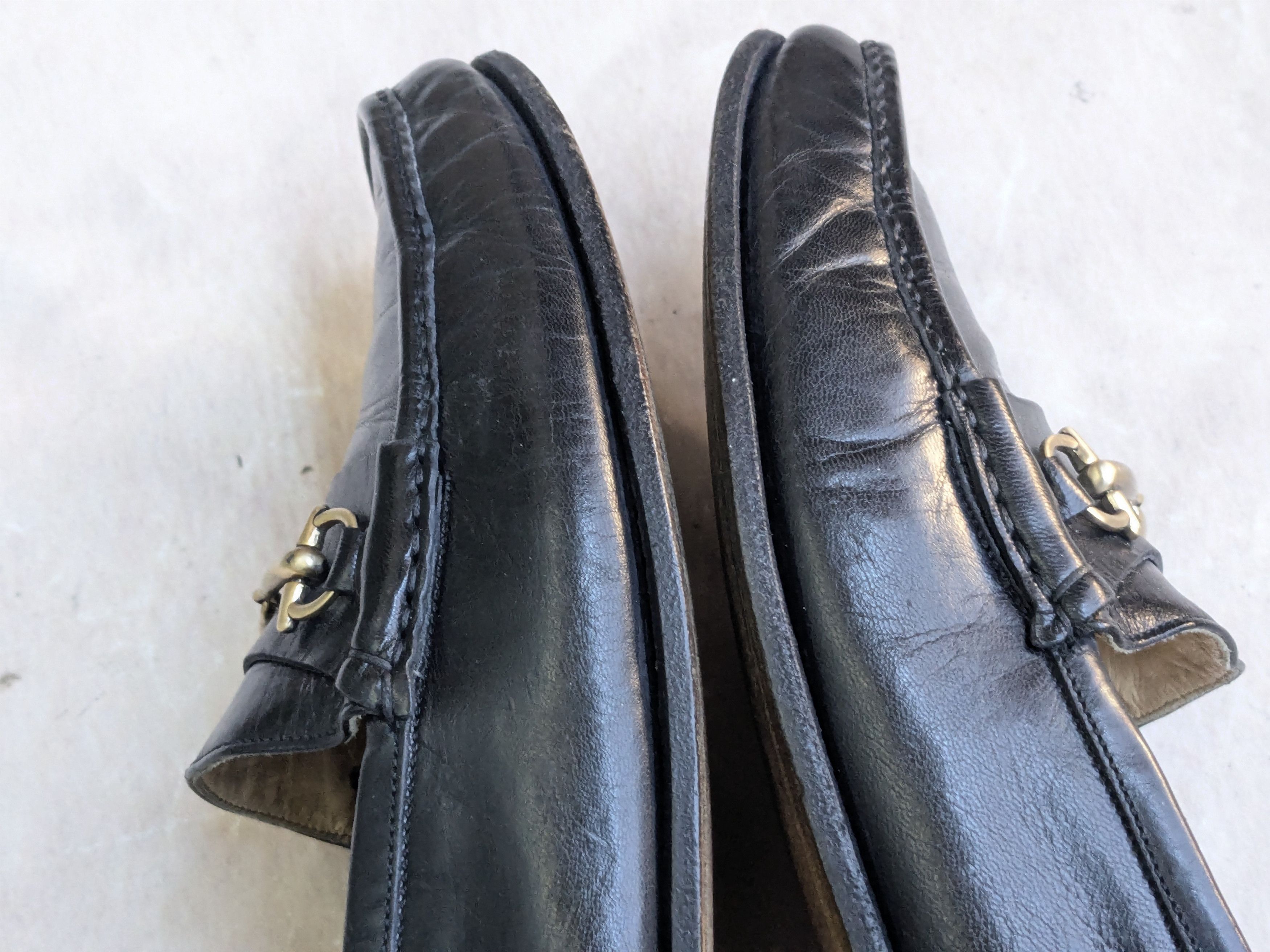 Gucci Gucci Horsebit Loafers Black Leather 9.5 Size US 9.5 / EU 42-43 - 5 Thumbnail