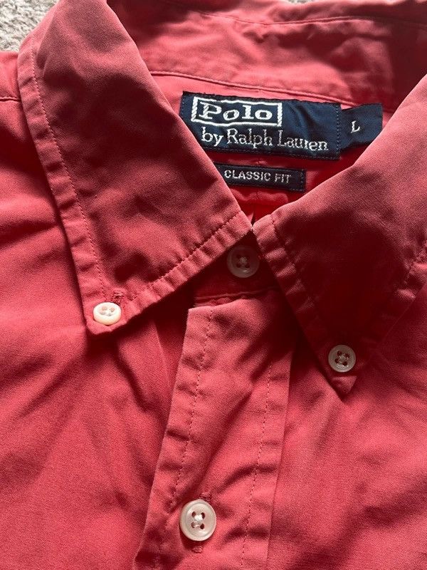 Polo Ralph Lauren Polo Ralph Lauren Sz L Classic Fit Short Sleeves 2000s Size US L / EU 52-54 / 3 - 4 Thumbnail