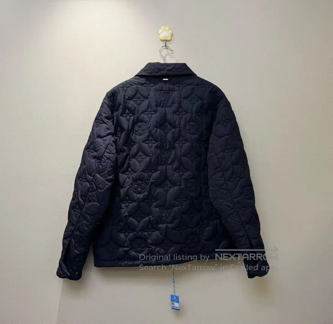 Louis Vuitton Louis Vuitton LV Embossed Logo Denim Jacket. Size US XL / EU 56 / 4 - 1 Thumbnail
