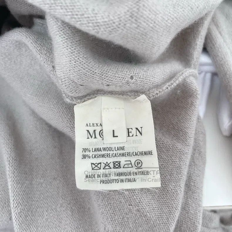 Alexander McQueen Alexander Mcqueen Grey knitted dress Size L / US 10 / IT 46 - 6 Thumbnail