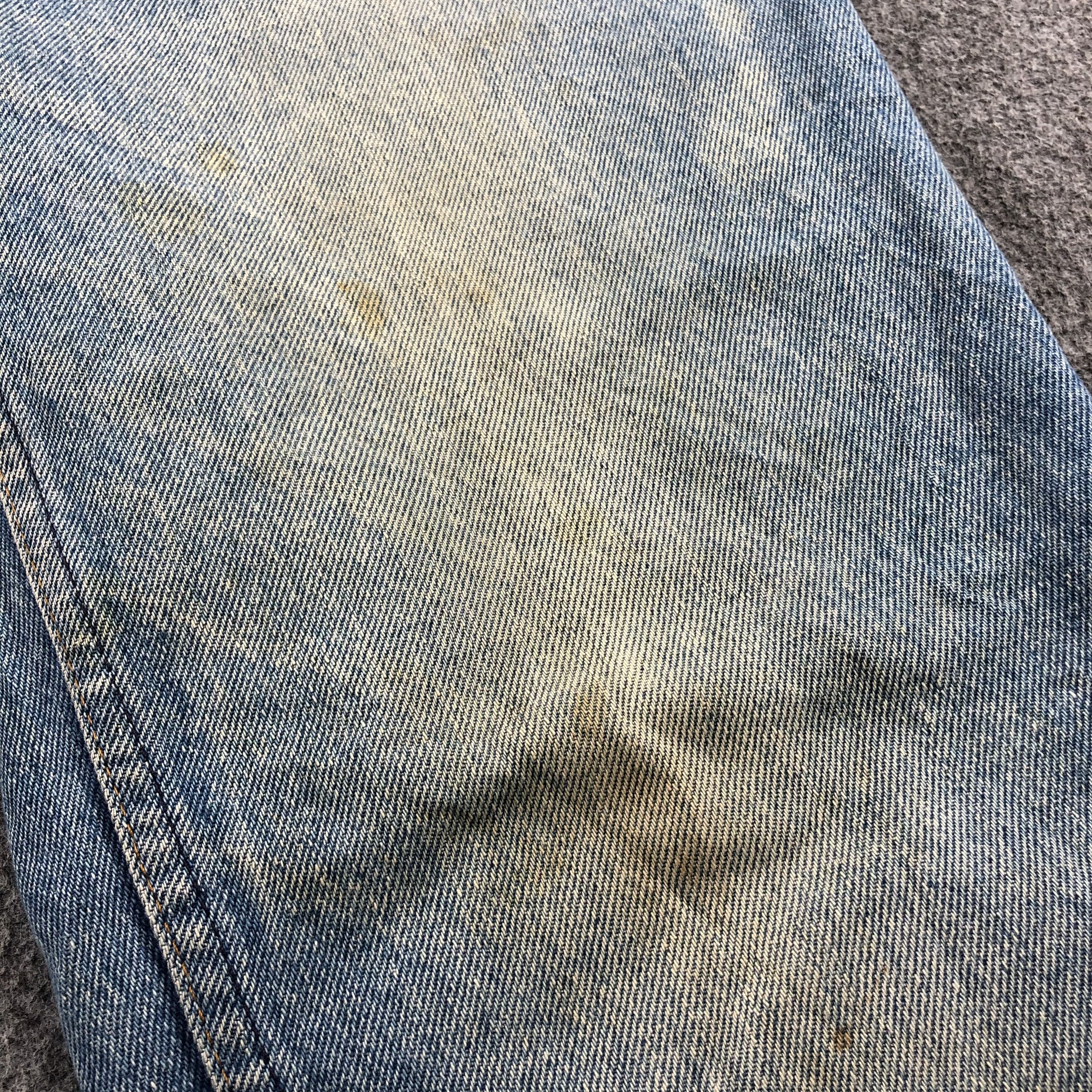 Levi's 90s Vintage Blue Wash Levis 516 Jeans-J2042 Size US 33 - 9 Thumbnail