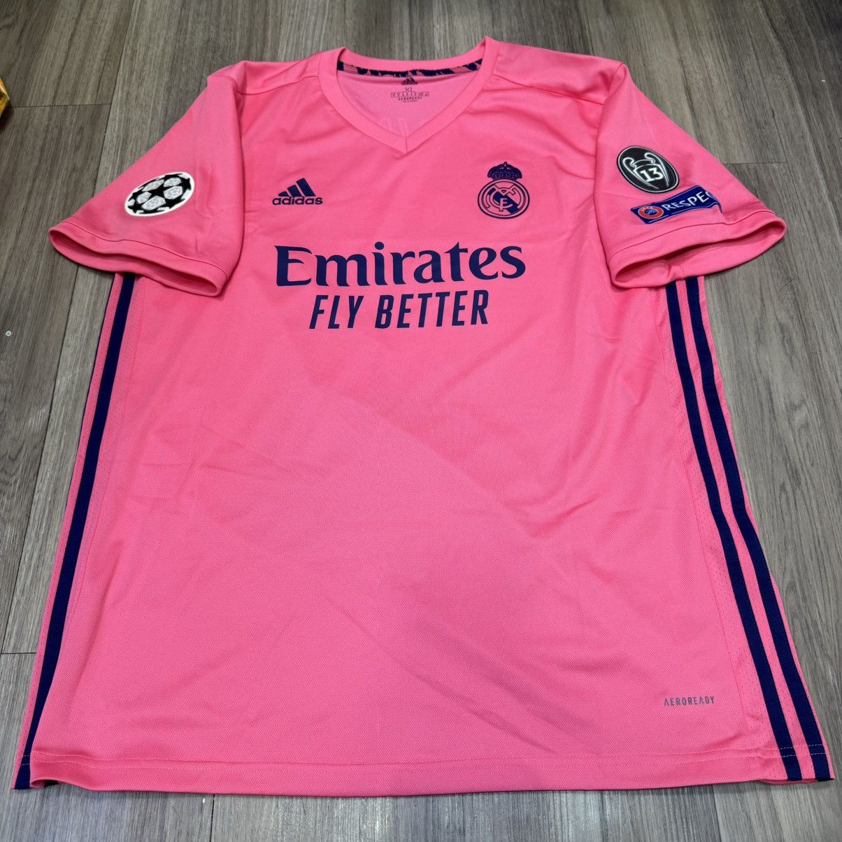 Adidas Real Madrid 20/21 C/L away shirt #2 Carvajai Size US XL / EU 56 / 4 - 1 Thumbnail