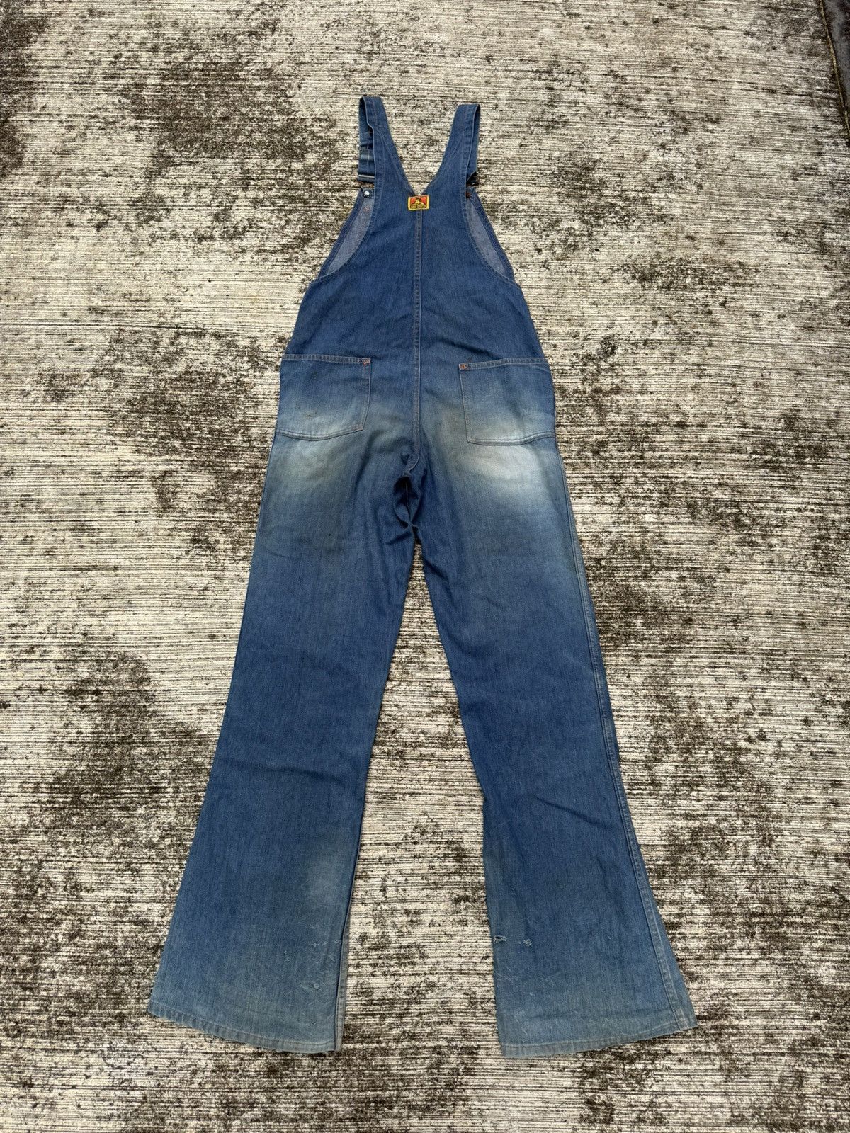 Ben Davis Vintage 1960s–Early 1970s Ben Davis Selvedge Denim Overalls Size US 30 / EU 46 - 8 Thumbnail