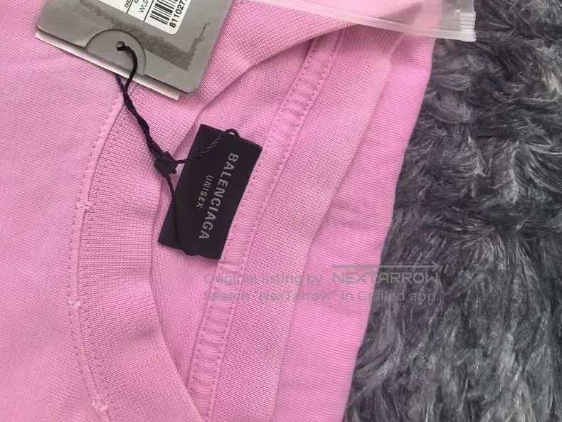 Balenciaga Balenciaga Ripped Letter Logo Aged Round Neck T-Shirt Size US XXS / EU 40 - 6 Thumbnail