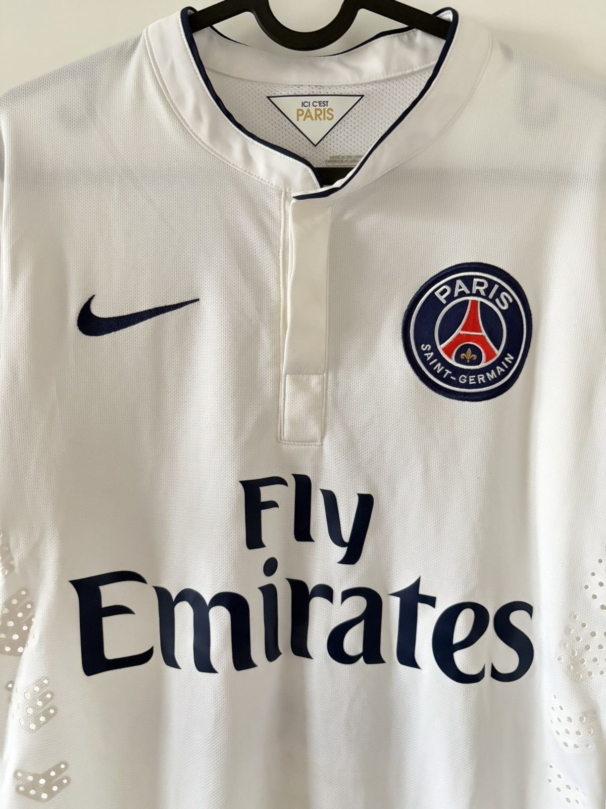 Nike PSG nike 2014/2015 away Cavani Player issue Jersey Size US M / EU 48-50 / 2 - 7 Thumbnail
