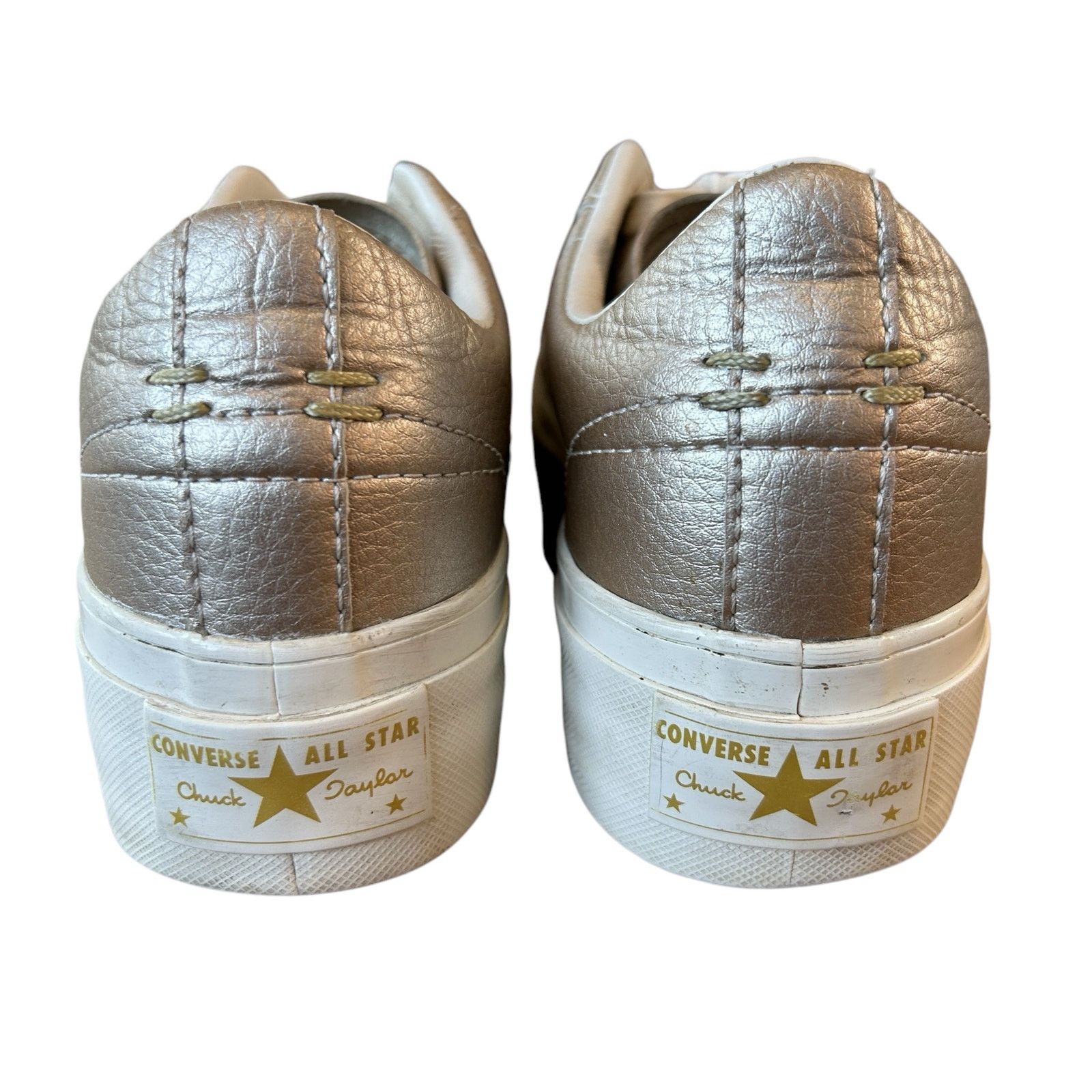 Converse Converse One Star Platform OX 6.5 Gold Leather Streetwear Size US 6.5 / IT 36.5 - 8 Thumbnail