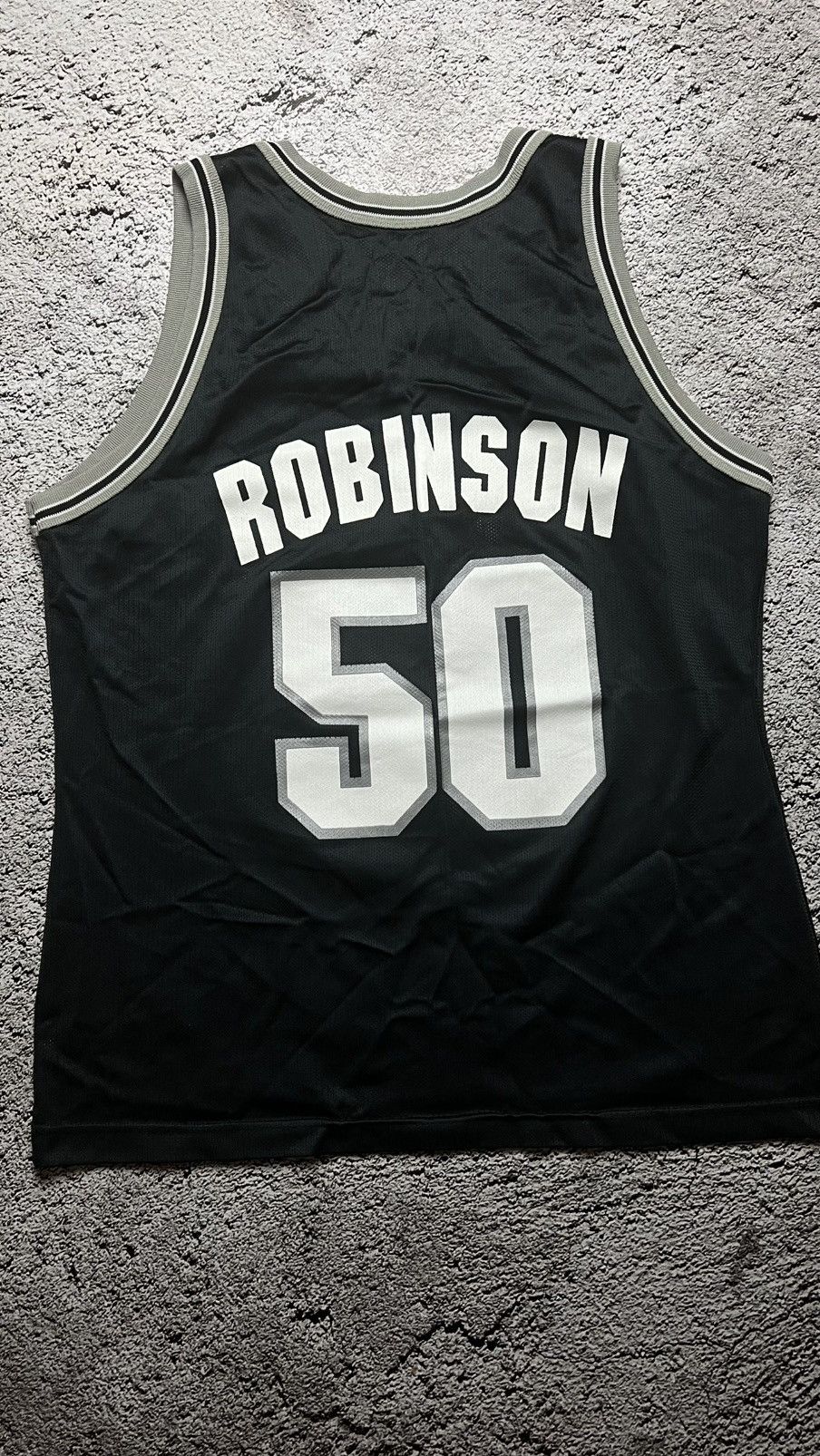 Champion × NBA × Vintage VTG 90’s San Antonio Spurs David Robinson champion jersey Size US L / EU 52-54 / 3 - 4 Thumbnail