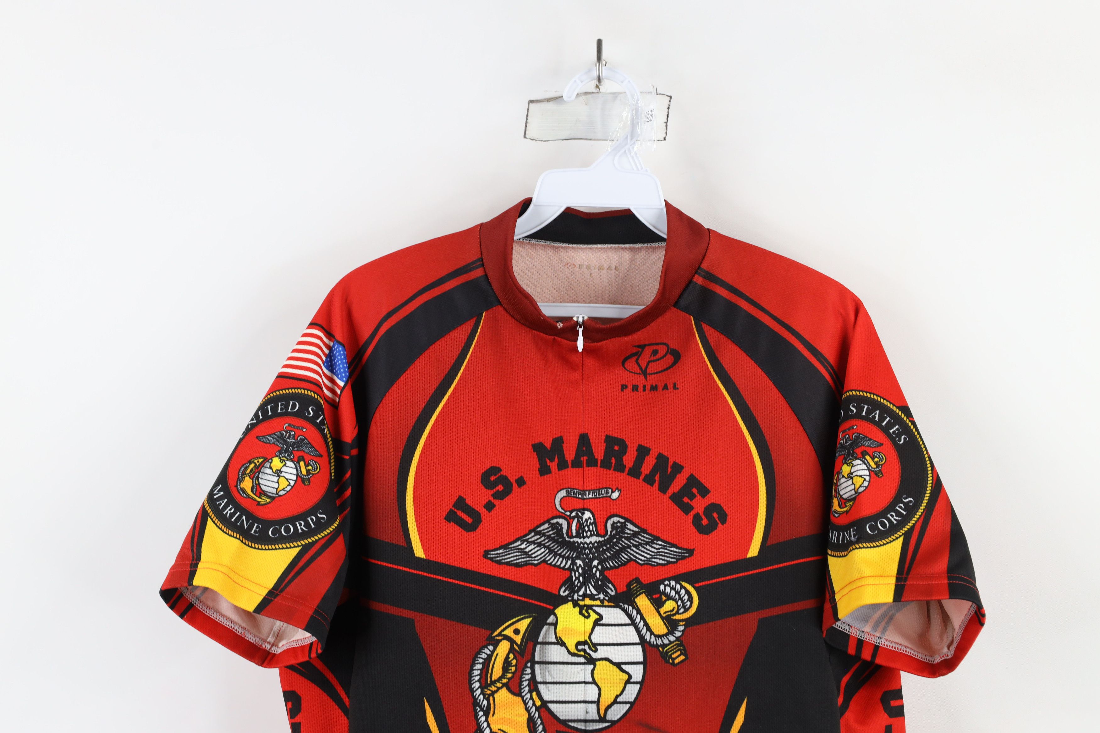 Vintage Vintage Primal US Marines All Over Print Cycling Jersey Size US L / EU 52-54 / 3 - 2 Thumbnail