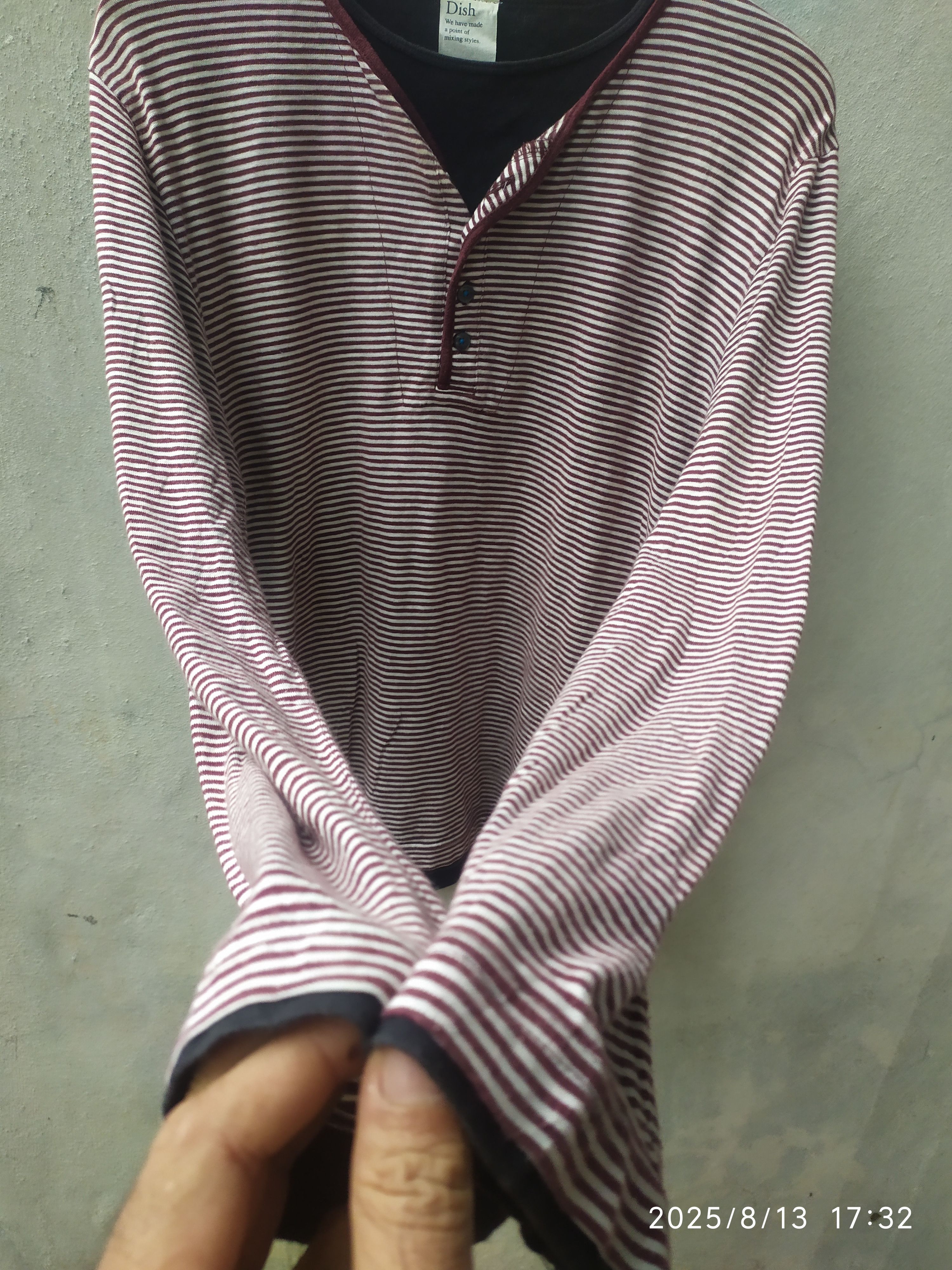 If Six Was Nine Japanese dish striped double layers ifsixwasnine lgb Size US L / EU 52-54 / 3 - 5 Thumbnail