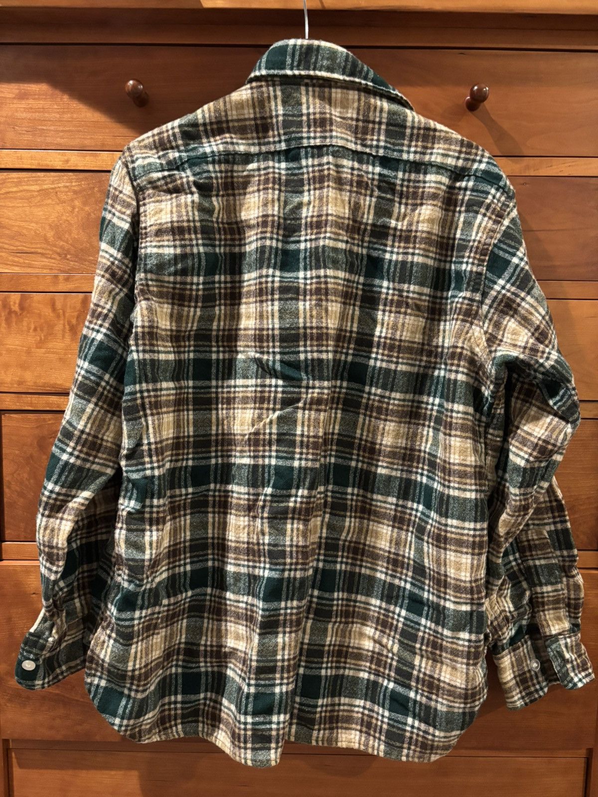 Woolrich Woolen Mills Vintage 60’s Woolrich Green/Yellow Plaid Flannel Shirt Sz XL Size US XL / EU 56 / 4 - 2 Thumbnail