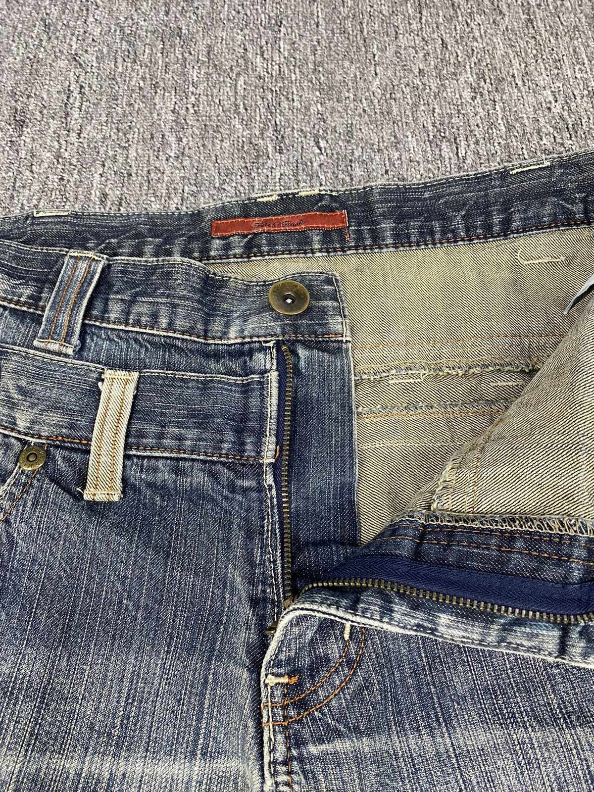 If Six Was Nine × Japanese Brand Back Rush Flare Double Waist Jean Size US 35 - 9 Thumbnail